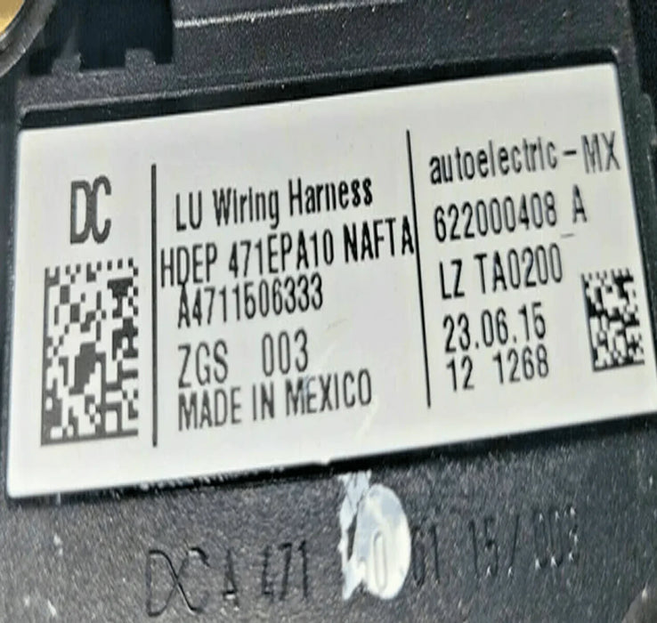 A4711506333 Genuine Detroit Diesel Engine Harness