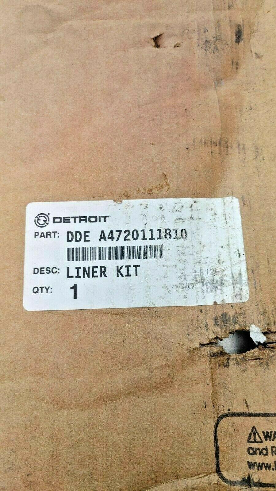 A4720111810 Genuine Detroit Diesel Dde Liner Kit For Dd15