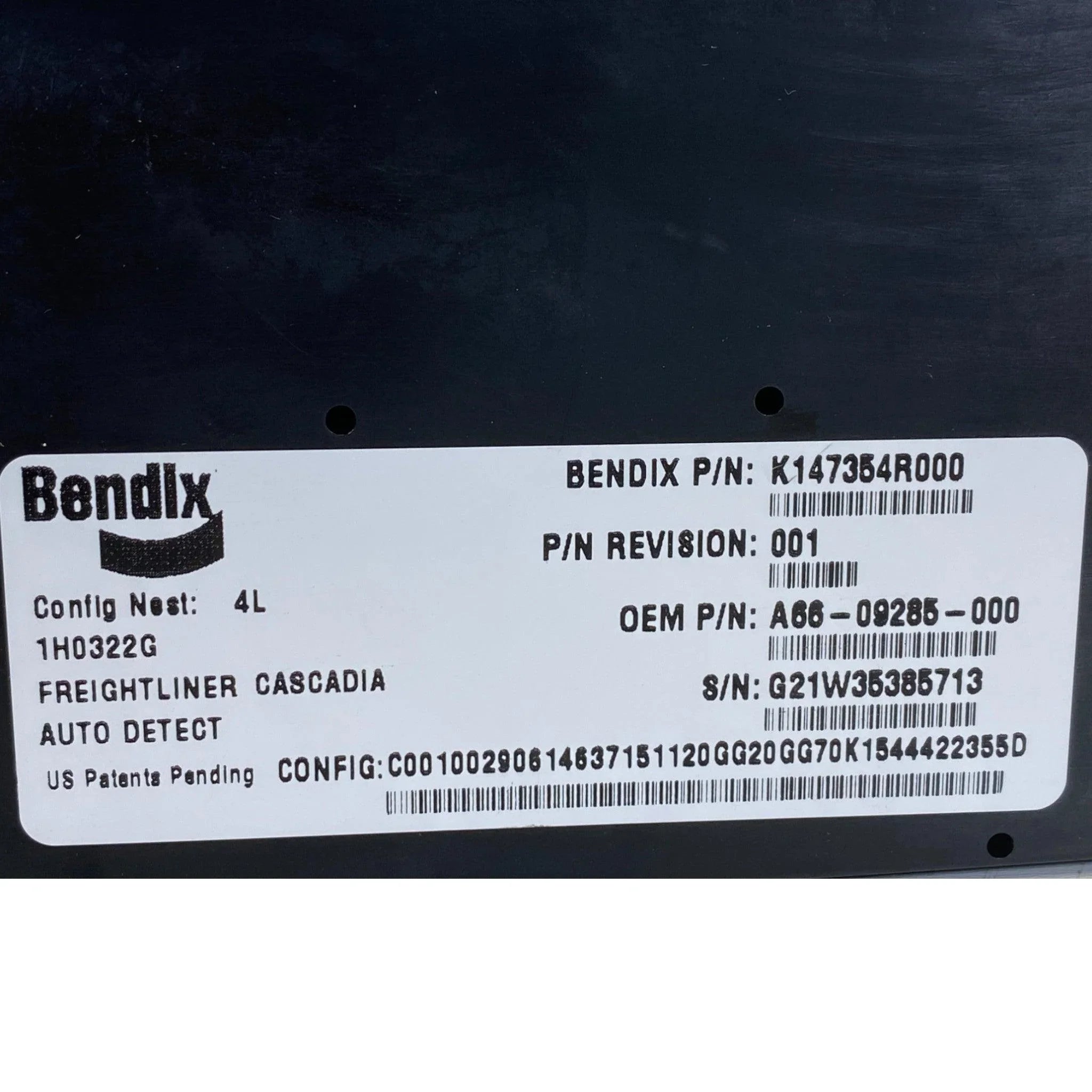 A66-03227-000 Genuine Bendix Lane Guidance ECU Module