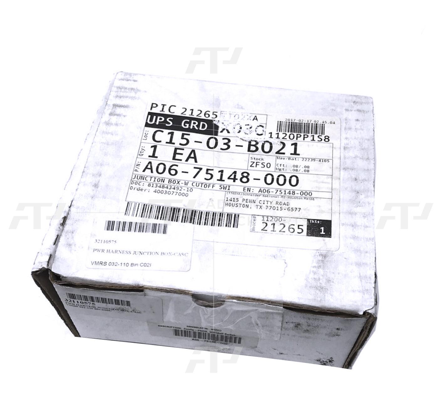 A66-03714-000 Genuine Freightliner Junction Box - With Cutoff Switch - ADVANCED TRUCK PARTS