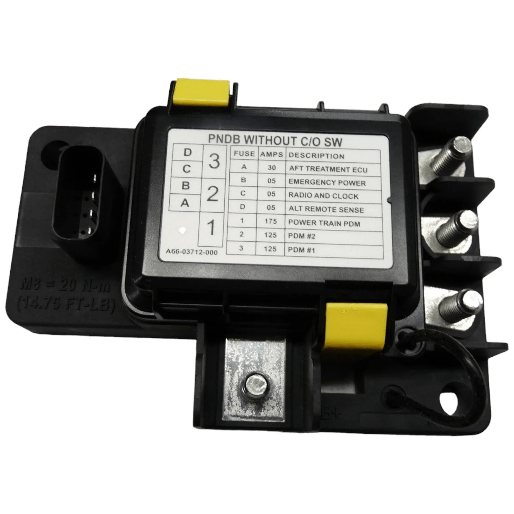 A6603712000 Genuine Freightliner Main Power Module