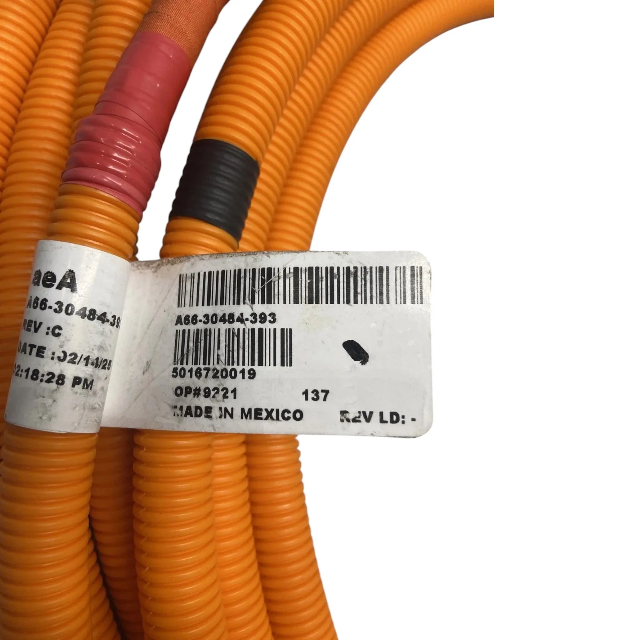 A6630484393 Genuine Freightliner High Voltage Cable Assembly
