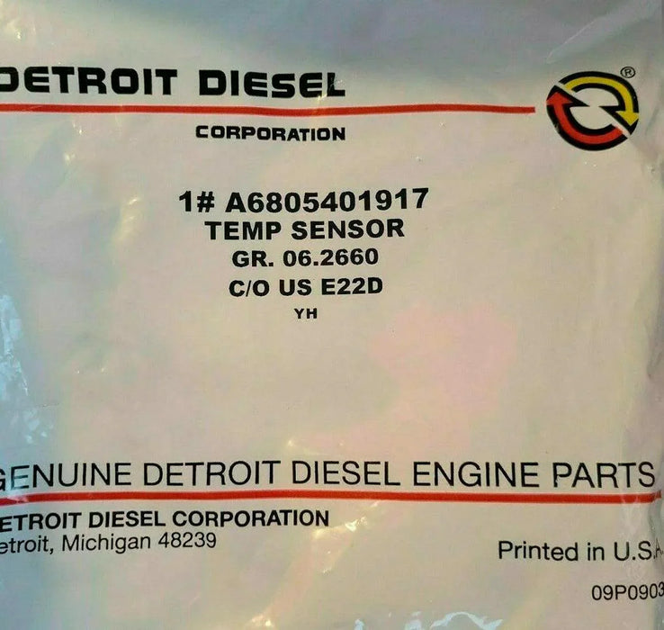 A6805401917 Genuine Detroit Temperature Sensor