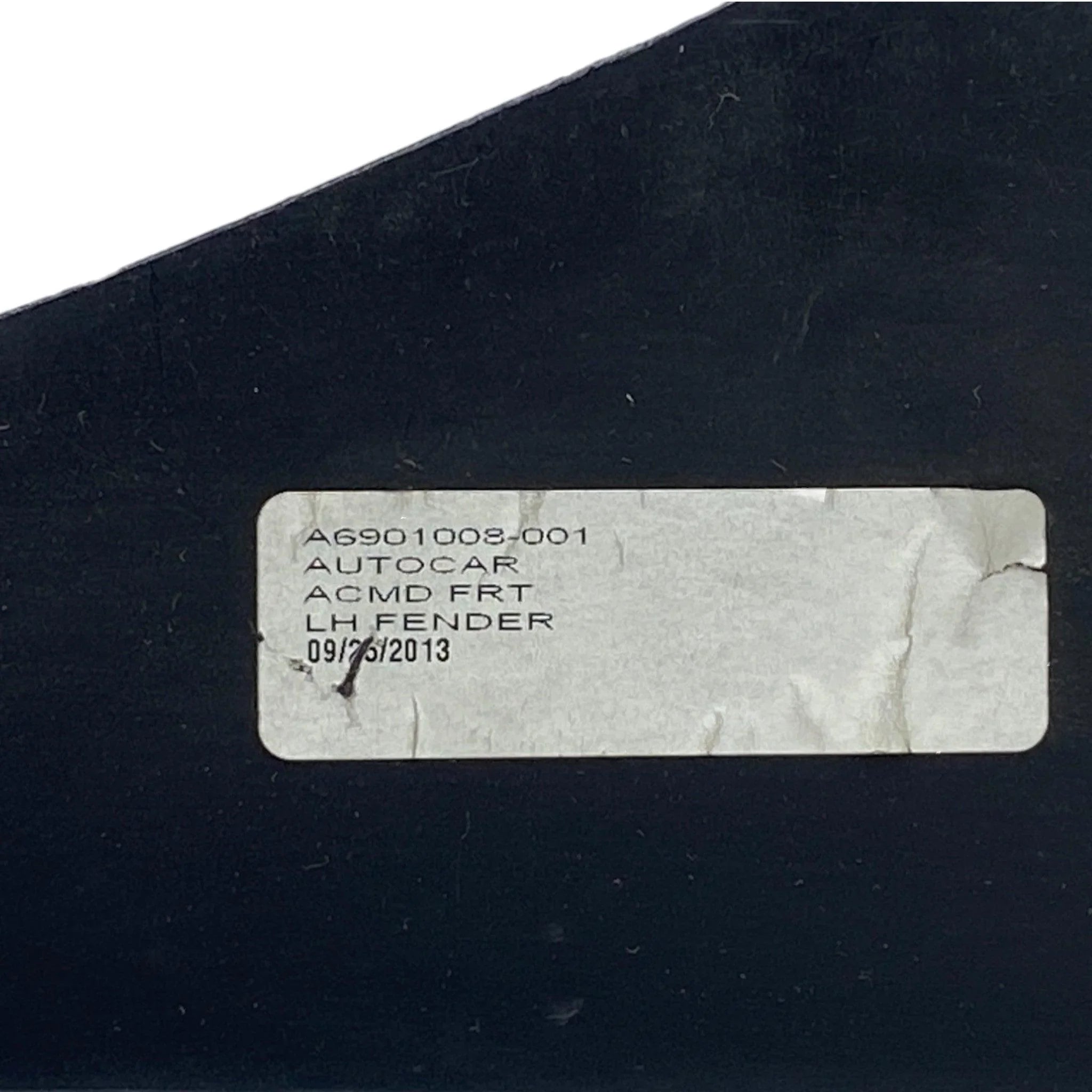 A6901008-001 Autocar Front Left Side Fender