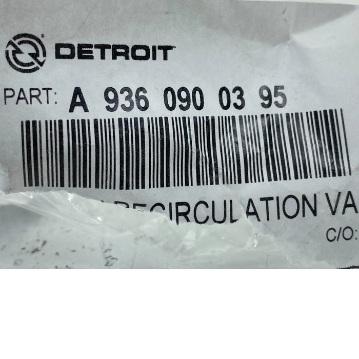 A9360900395 Genuine Detroit Diesel Fuel Recirculation Valve