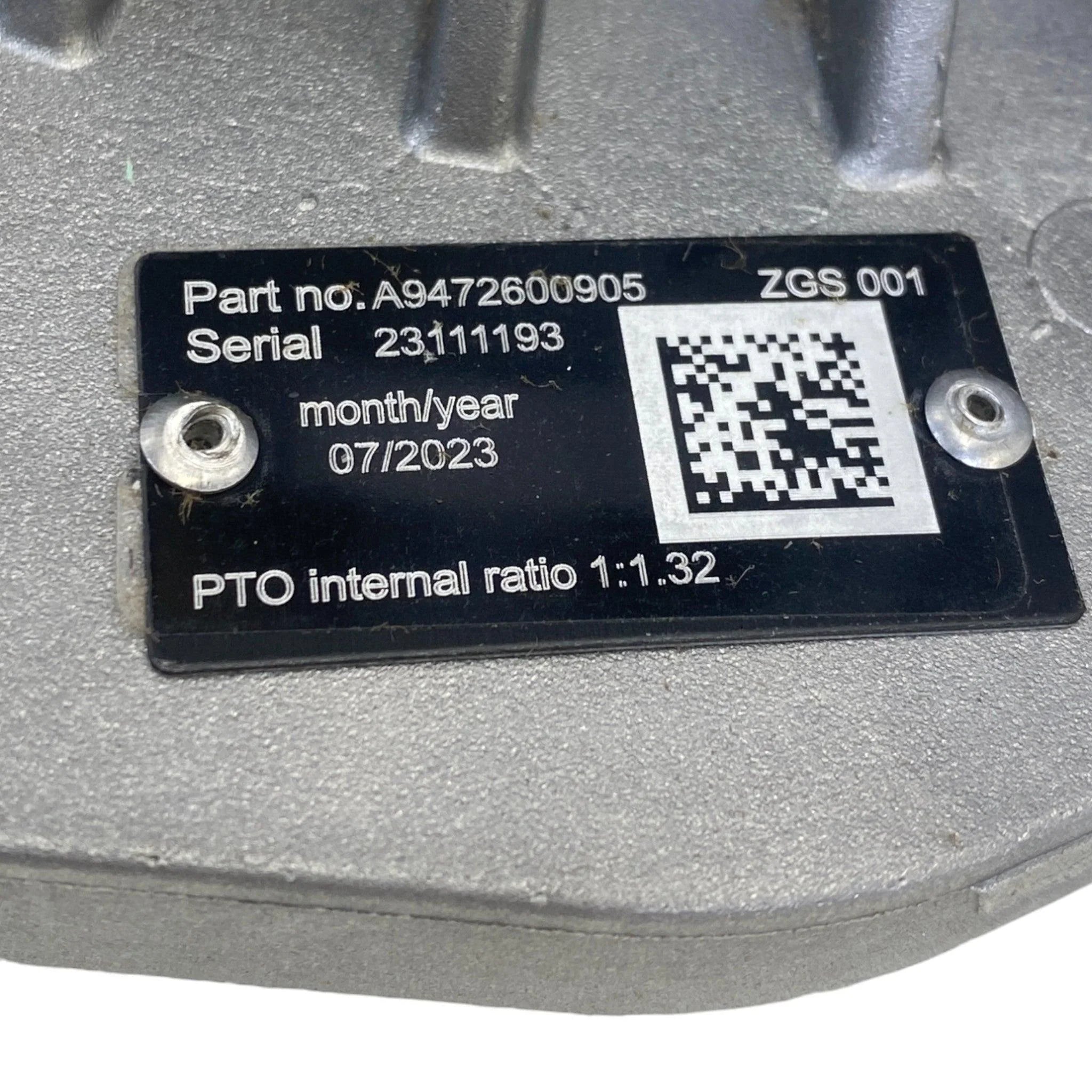 9472600905 Genuine Detroit Diesel PTO Power Take Off