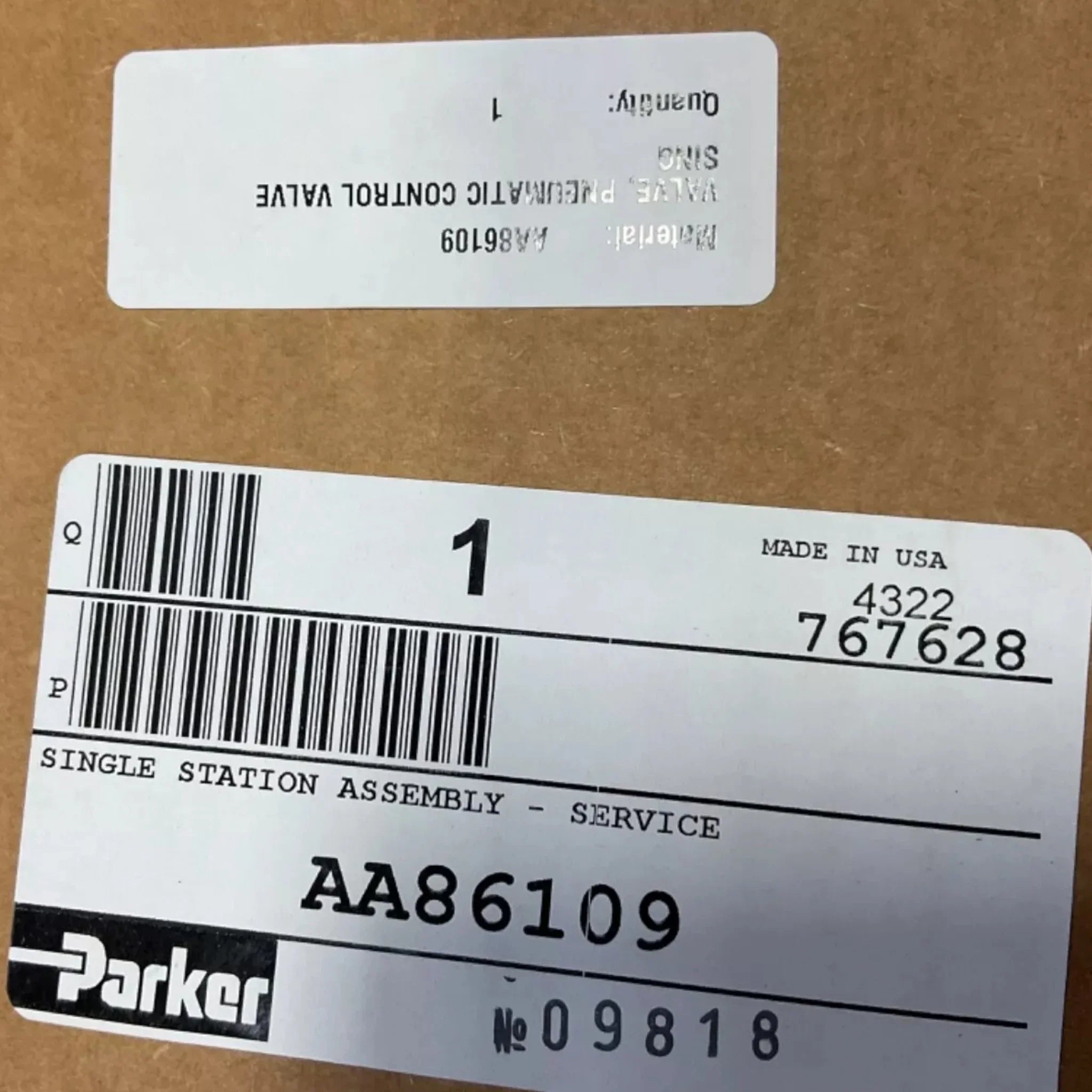 AA86109 John Deere Pneumatic Control Valve