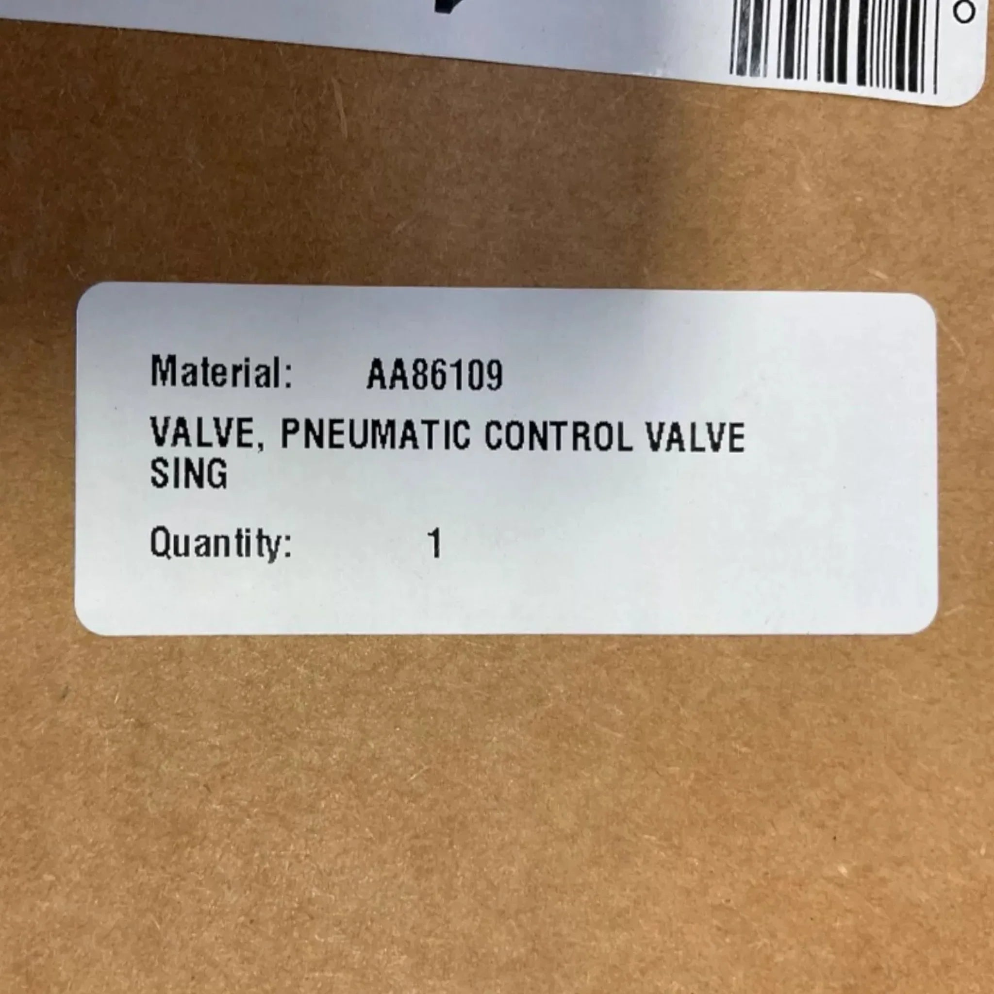 AA86109 John Deere Pneumatic Control Valve