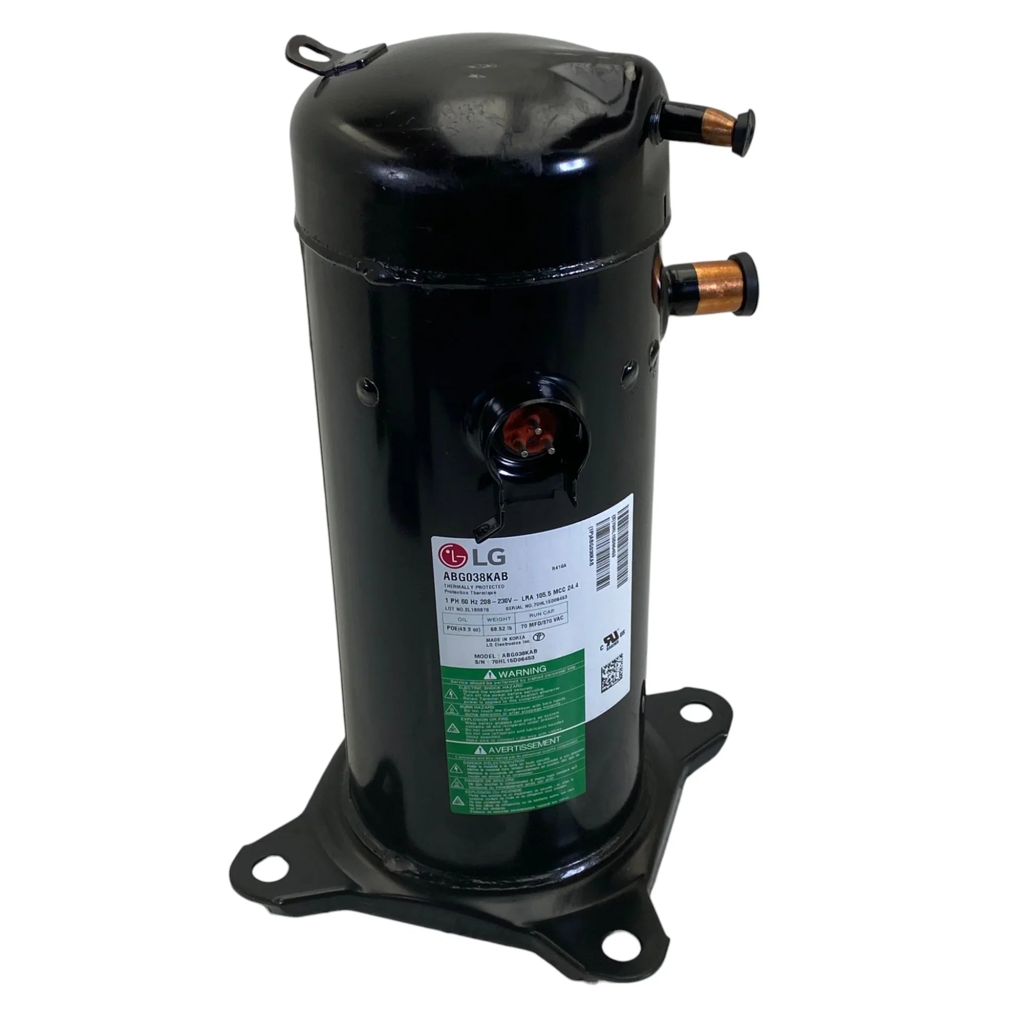 ABG038KAB Genuine LG Scroll Compressor