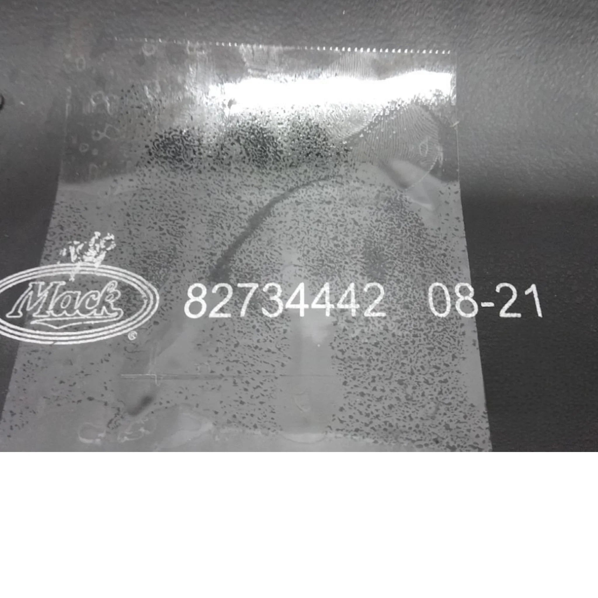 82734442 Genuine Mack Bumper Moulding - Truck To Trailer