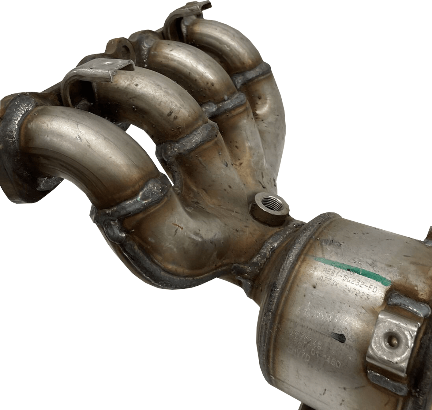 Ae8Z-5G232-A Genuine Ford Exhaust Manifold And Catalytic Converter - ADVANCED TRUCK PARTS