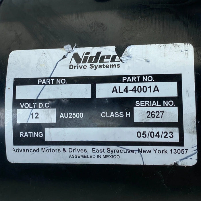 AL4-4001A Genuine Nidec Electric Pump Motor