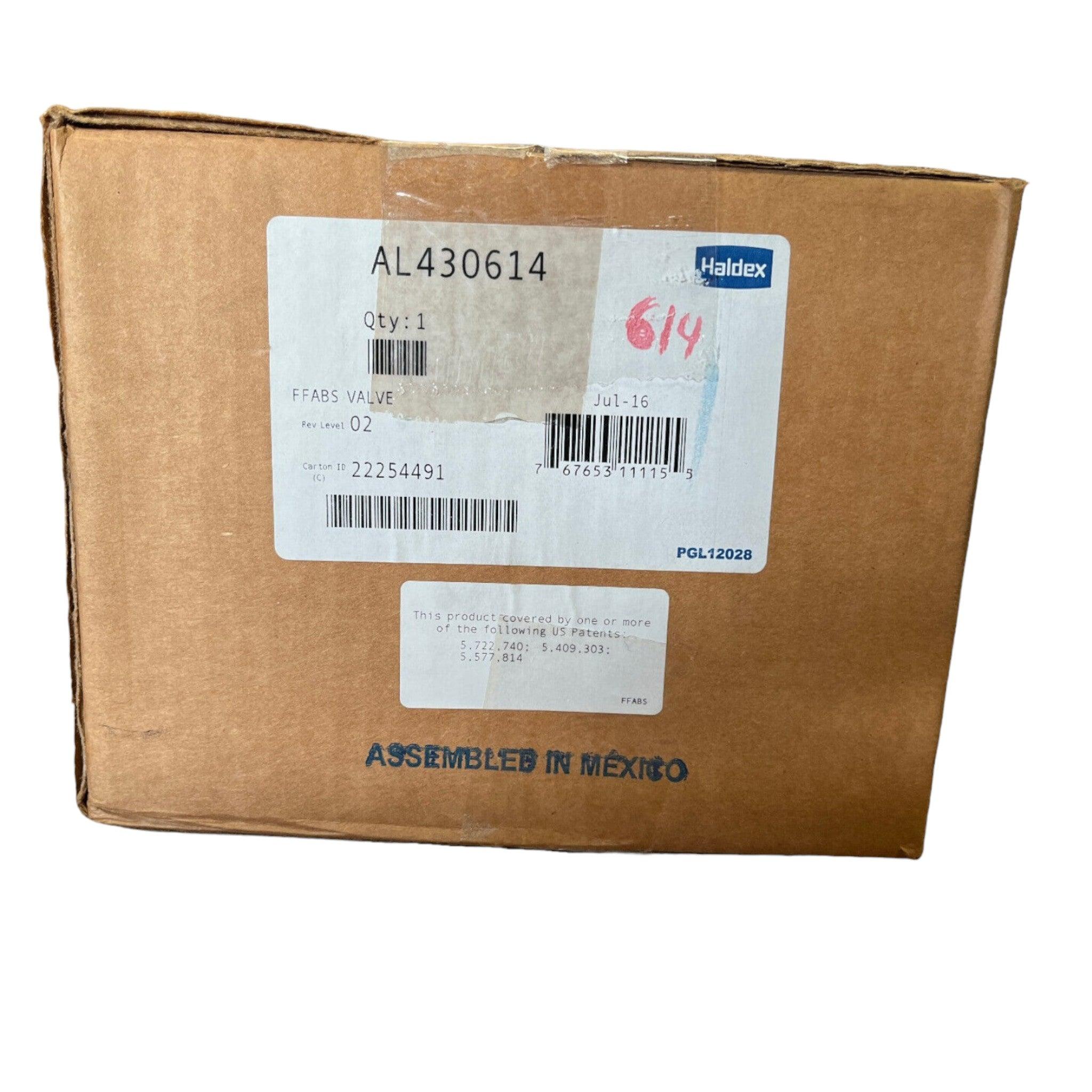 AL430614 Genuine Haldex Trailer ABS Relay Valve 12 V - ADVANCED TRUCK PARTS