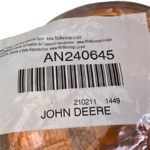 AN240645 Genuine John Deere Amber Warning Light - ADVANCED TRUCK PARTS