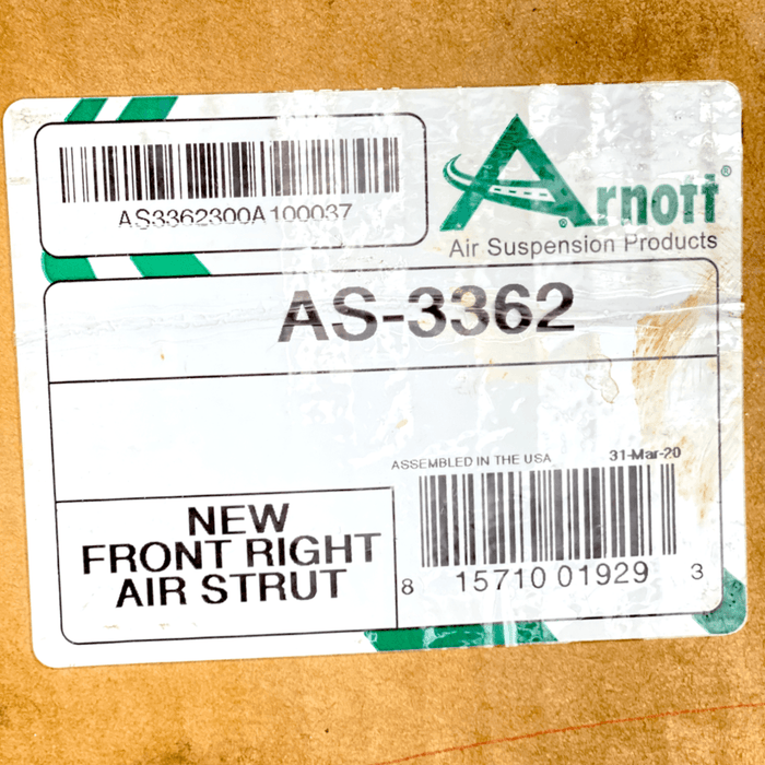 As-3362 Oem Arnott Air Suspension Strut For Range Rover Sport - ADVANCED TRUCK PARTS