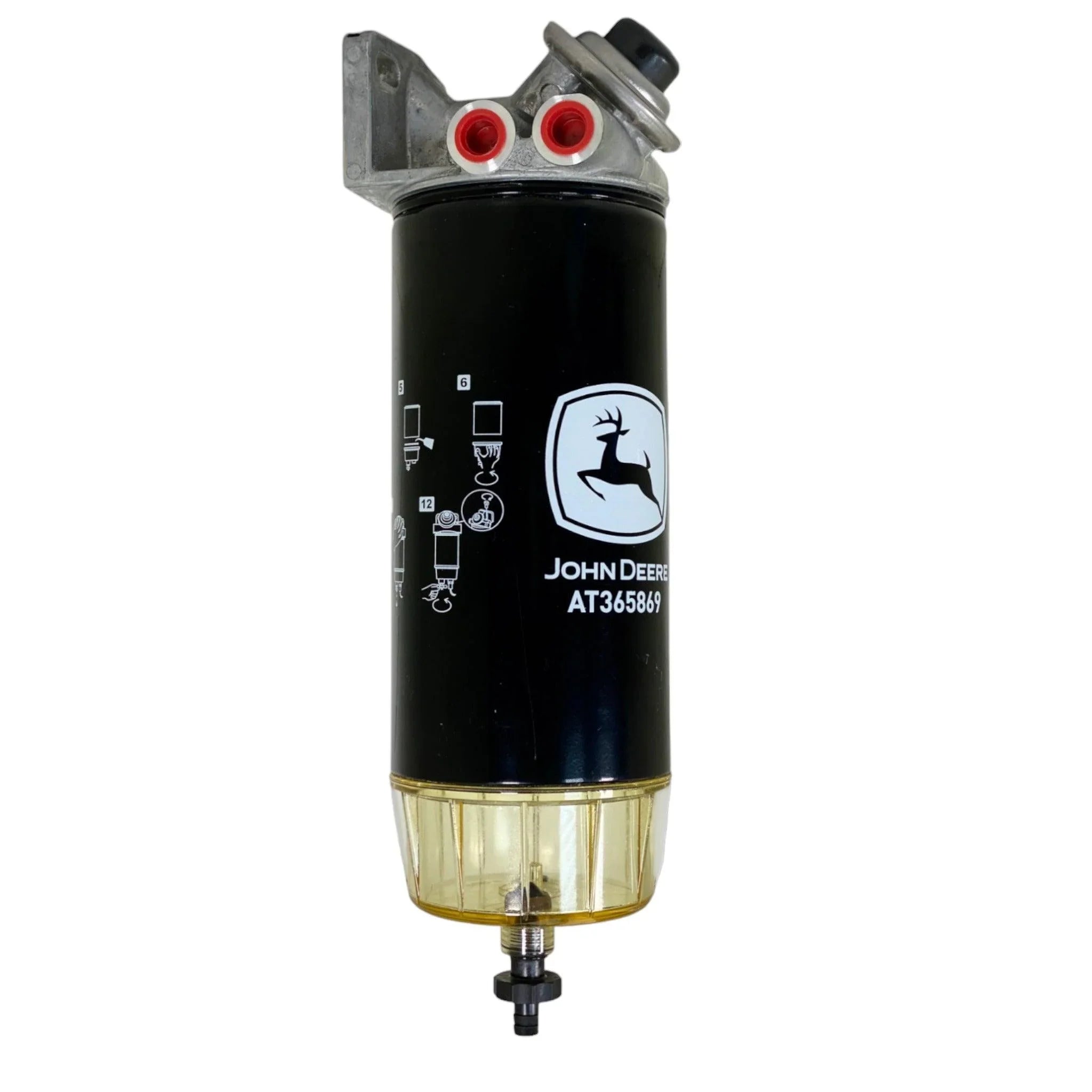 AT374689 Genuine John Deere Water Separator Fuel Filter Heater