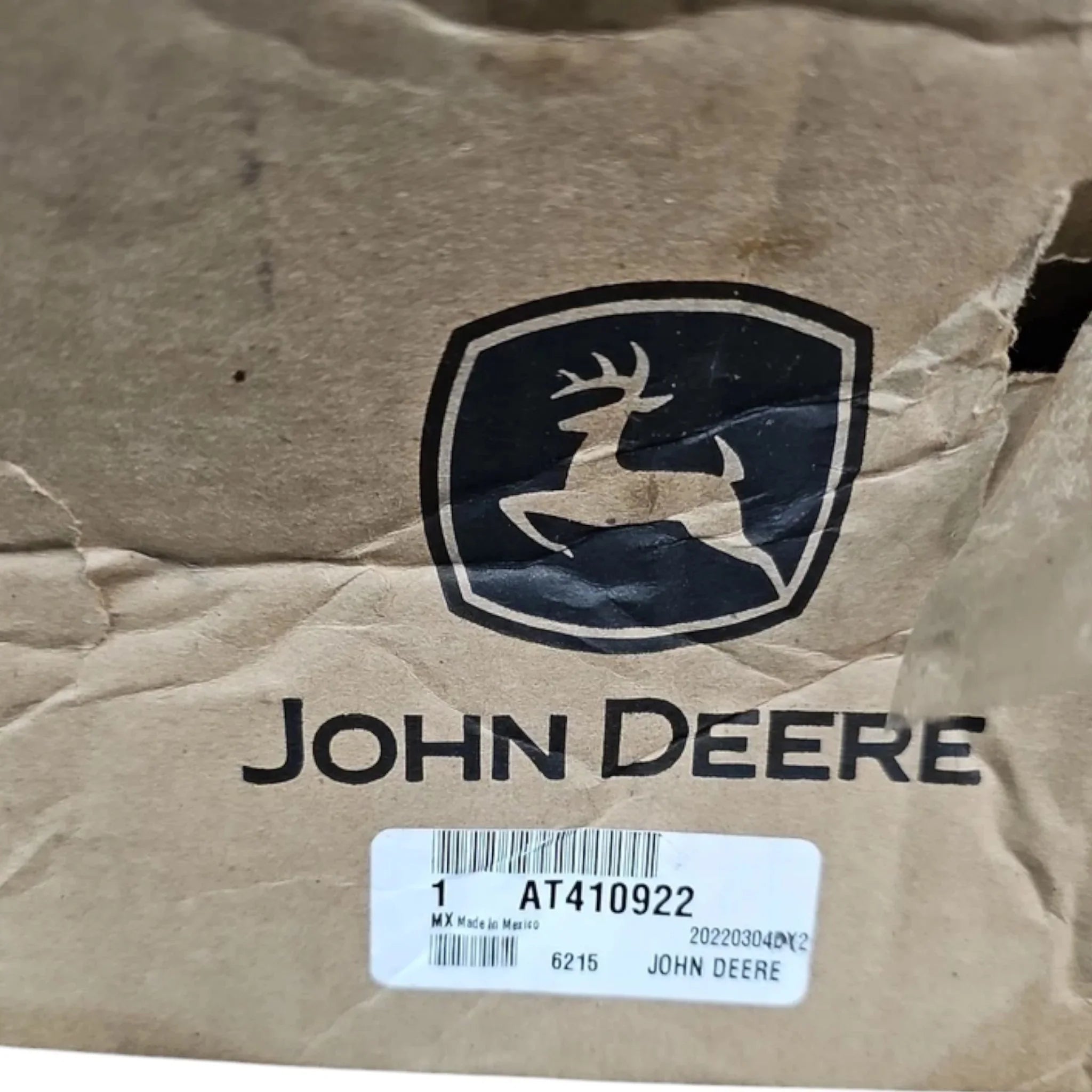 AT410922 Genuine John Deere Alternator 12V 70A