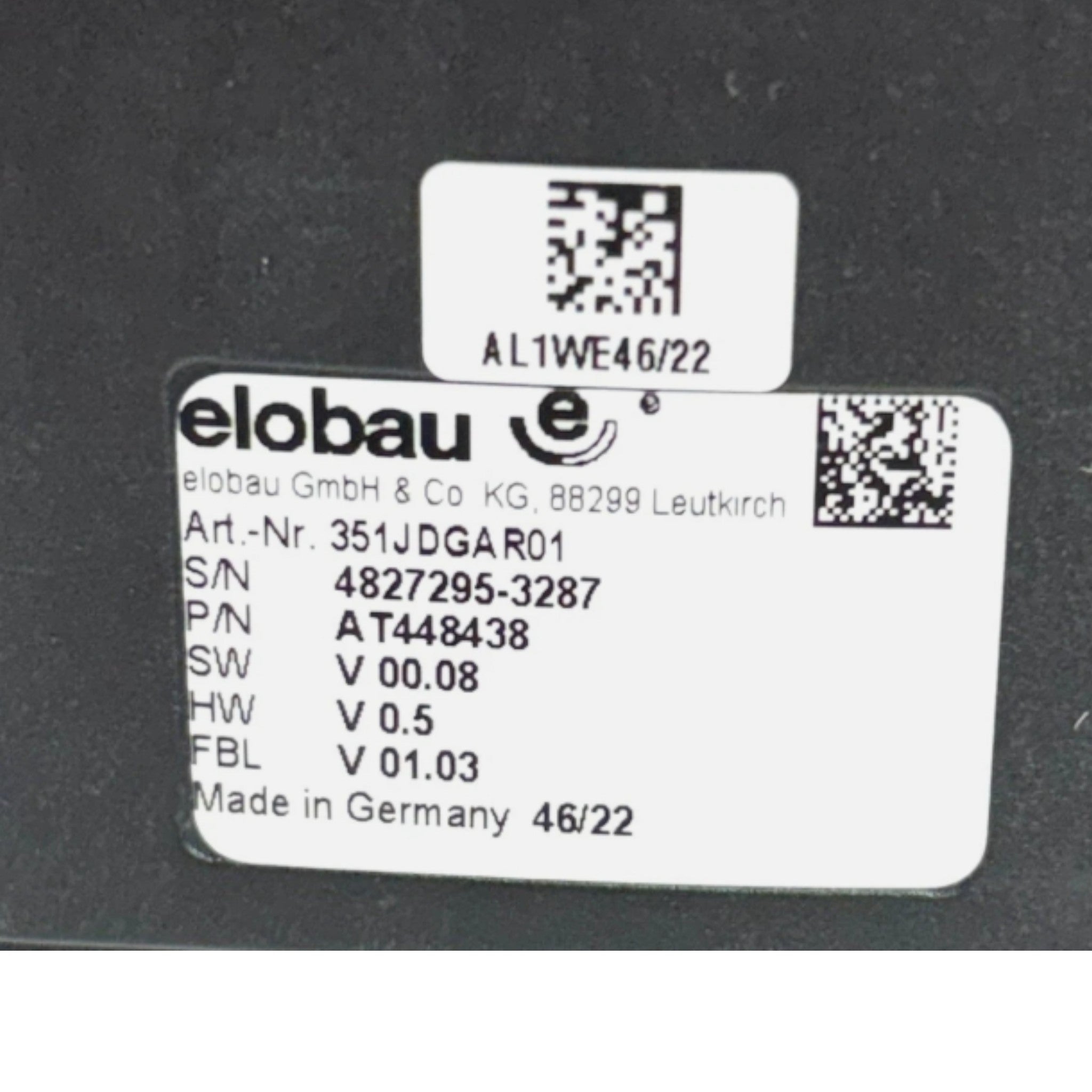 AT448438 John Deere Right Side Multifunction Joystick Control