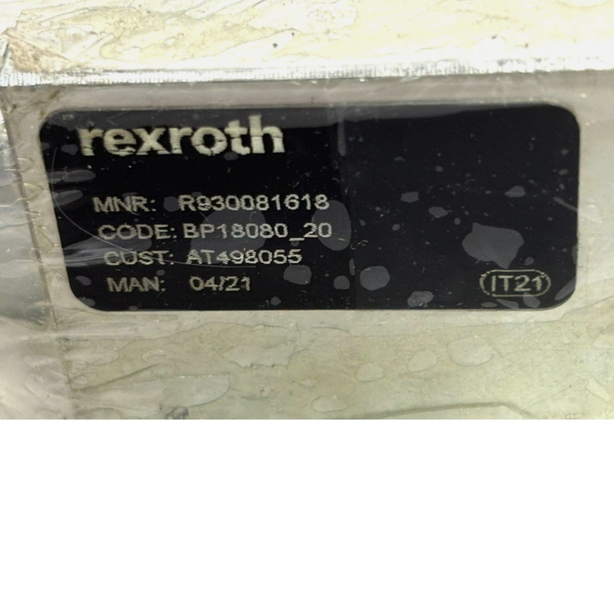 AT498055 John Deere Hydraulic Actuated Control Valve