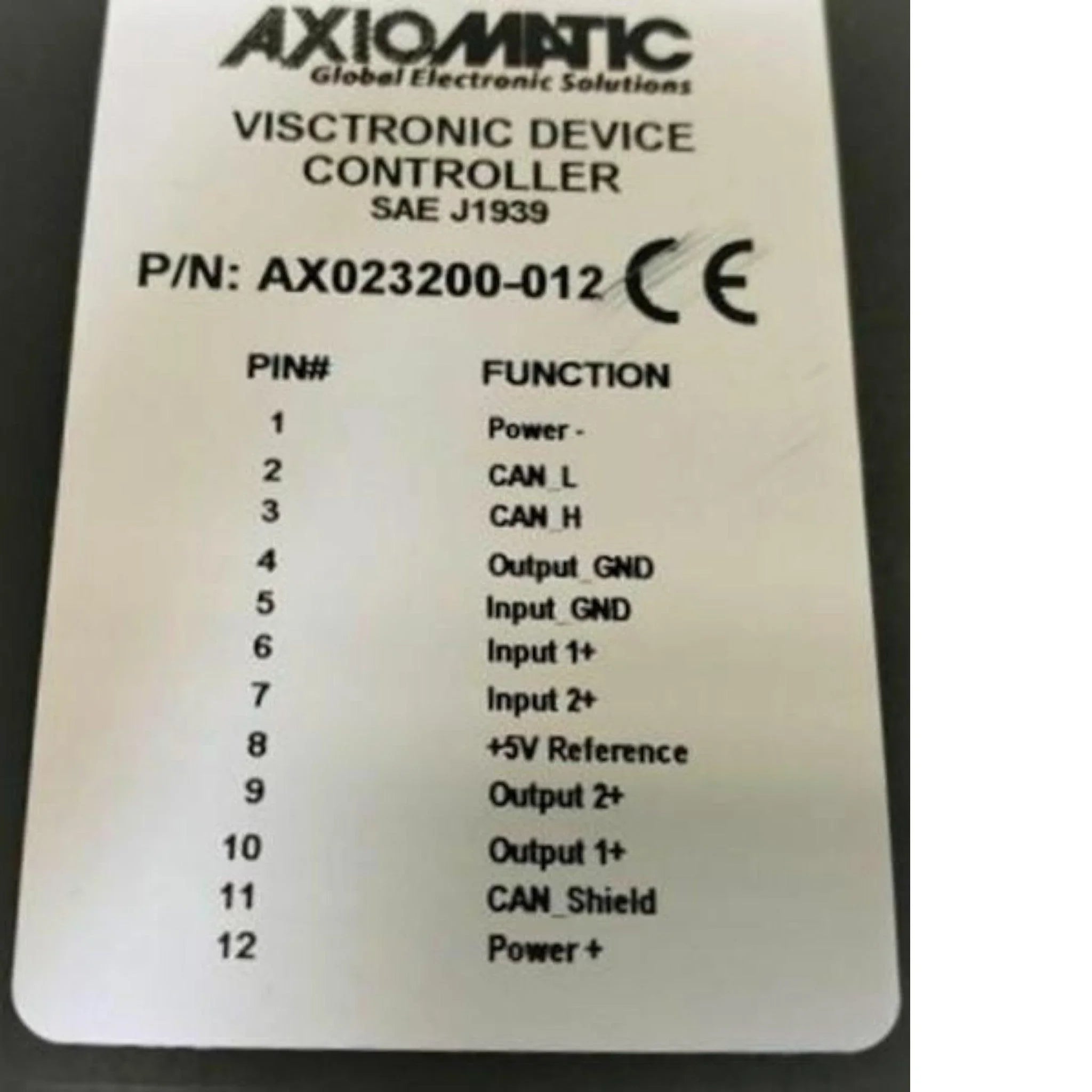 AX023200-012 Genuine Freightliner Fan Device Controller