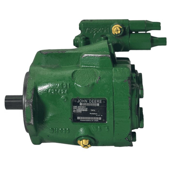 AXE70011 Genuine John Deere Hydraulic Pump 45cc Var Displ Ls - ADVANCED TRUCK PARTS