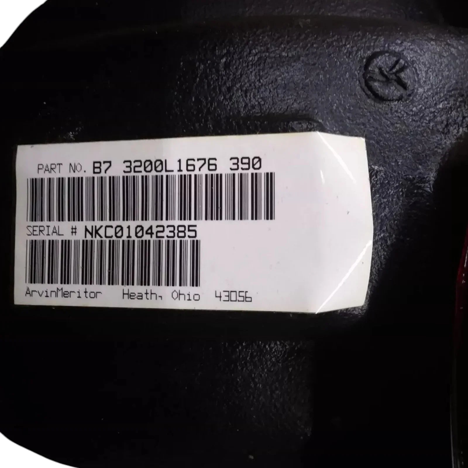 B73200L1676390 Genuine Meritor Differential 3,90 Ratio