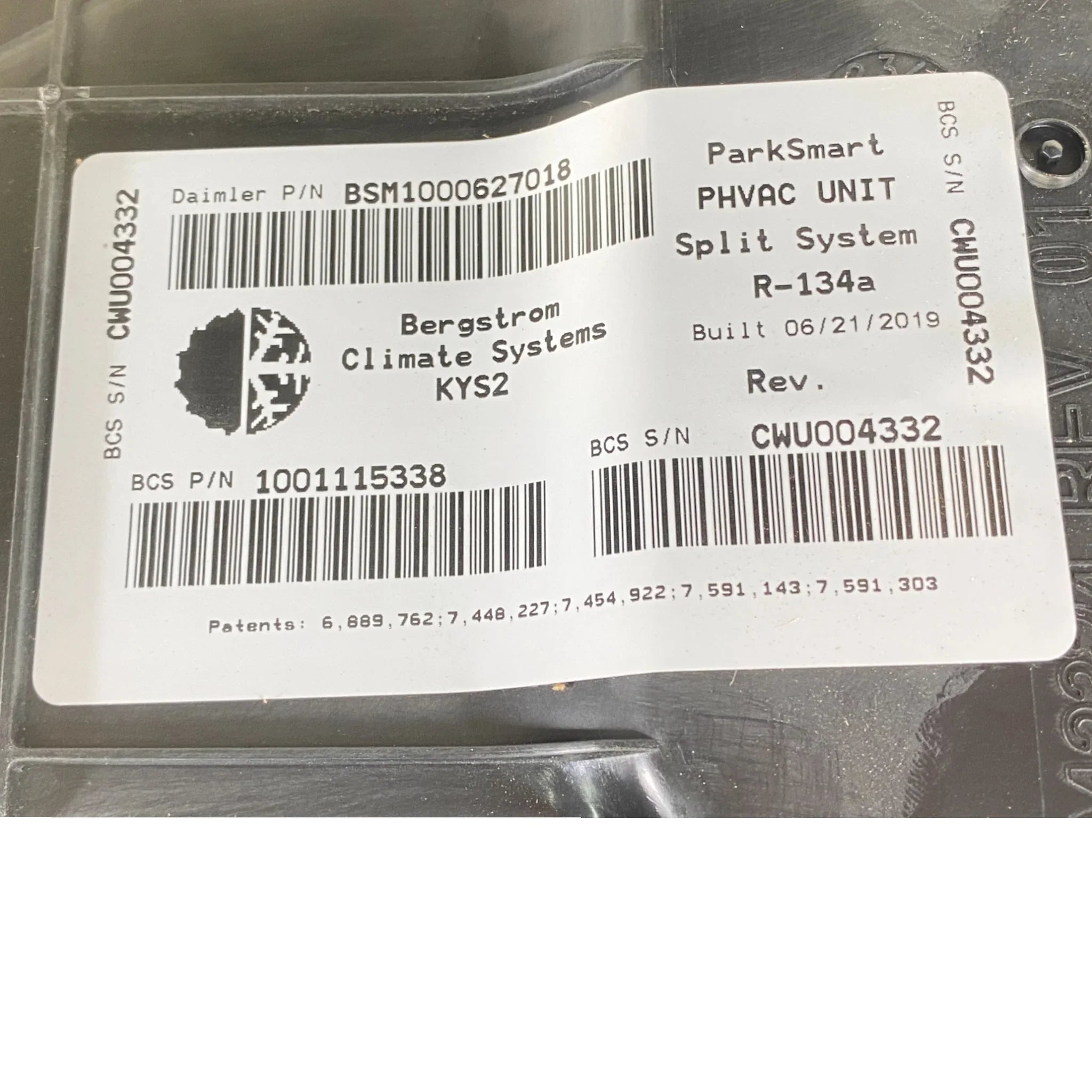 1000627018 Genuine Freightliner HVAC Loop Assembly