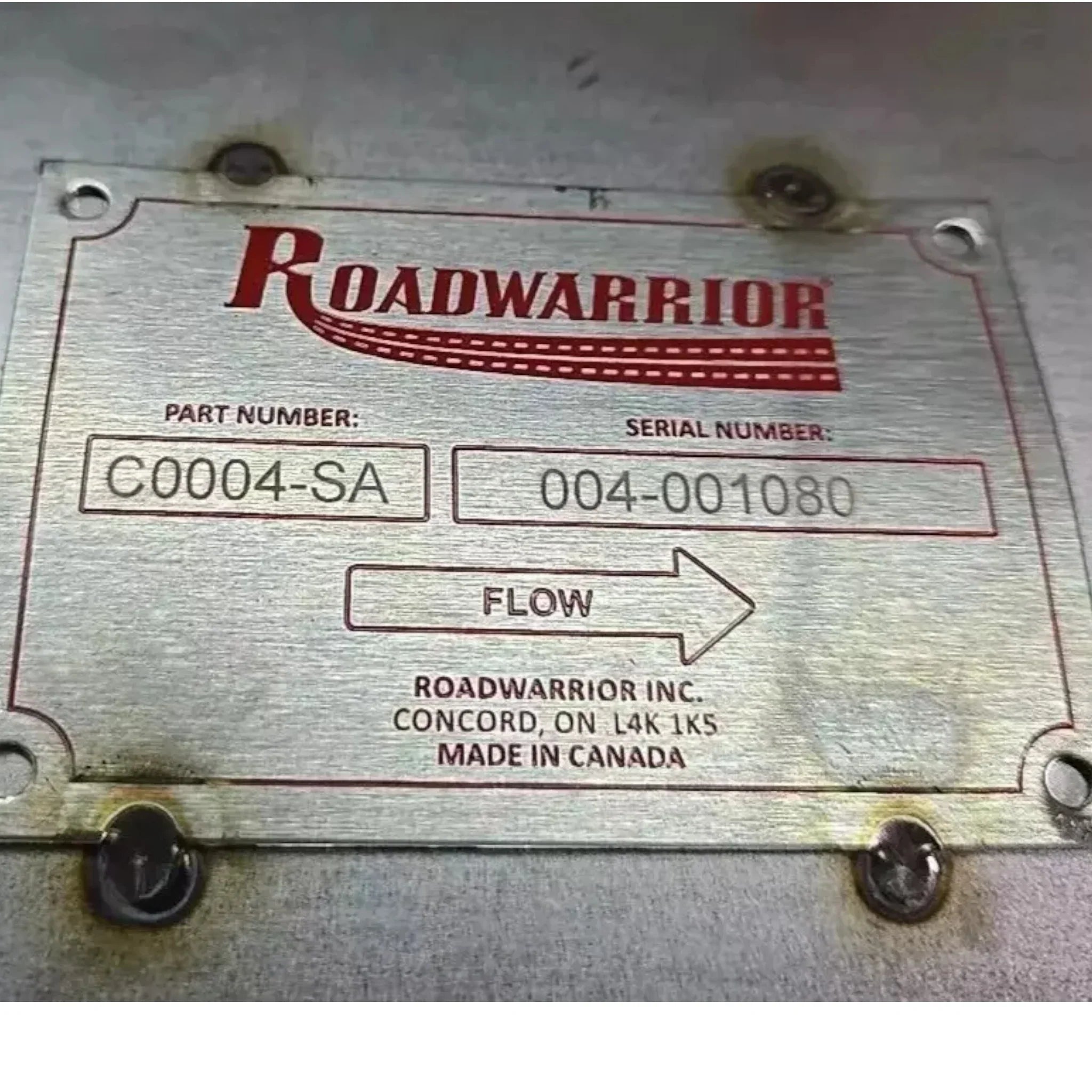 C0004-SA Roadwarrior DPF Diesel Particulate Filter For Cummins ISL ISM
