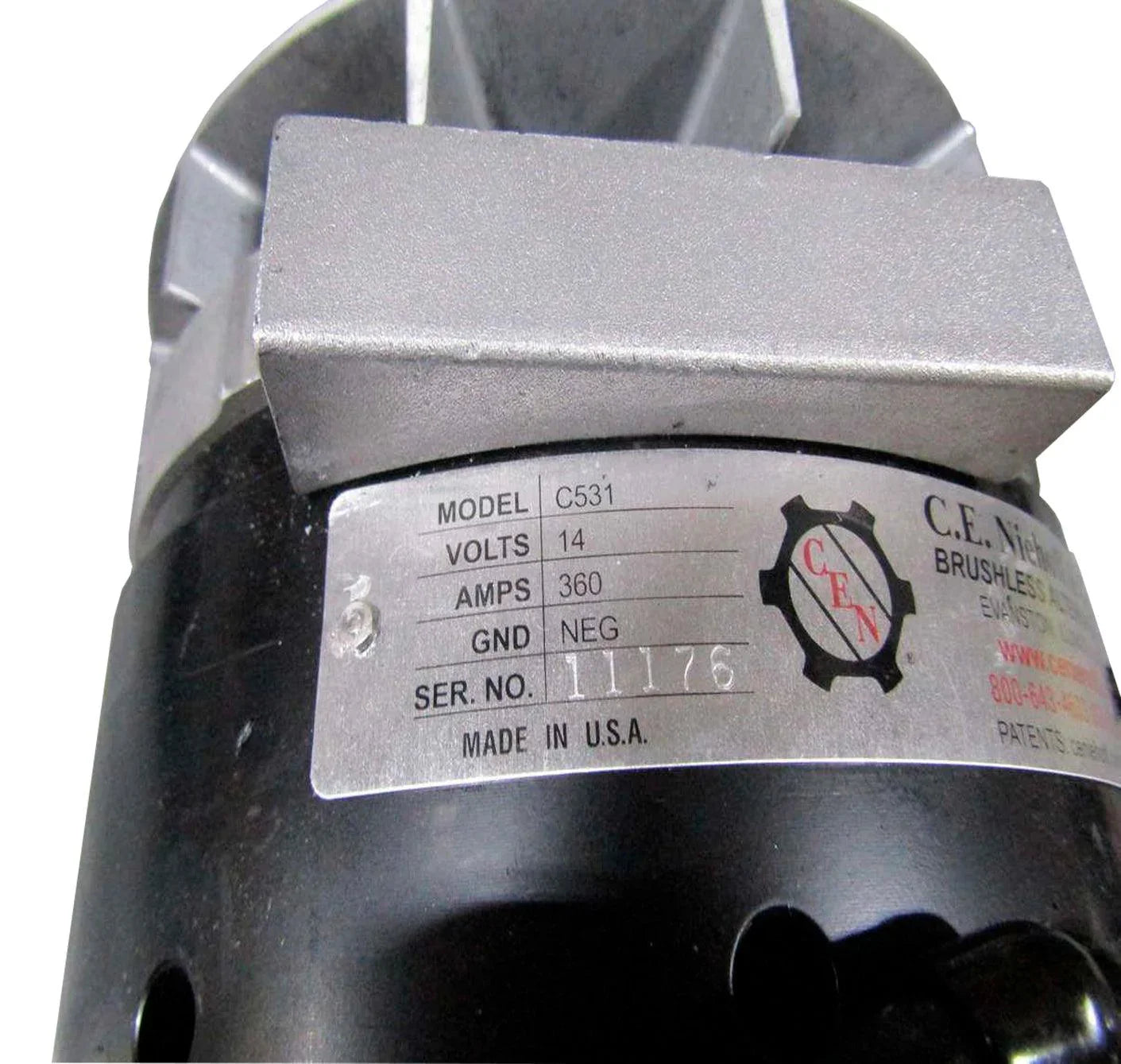 C531 Genuine C.E. Niehoff Alternator 14V 360A