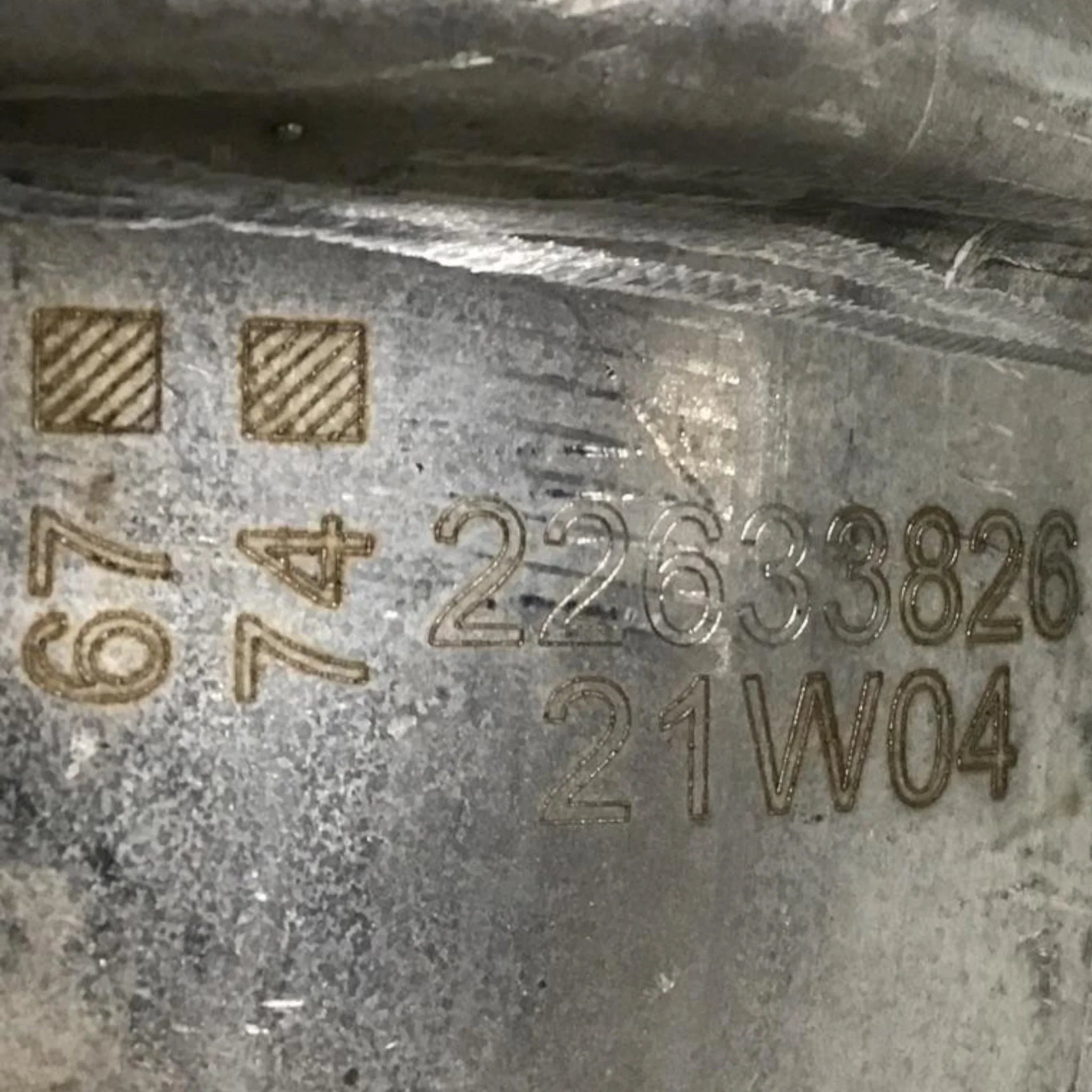 22633826 Genuine Mack Exhaust Pipe - Truck To Trailer