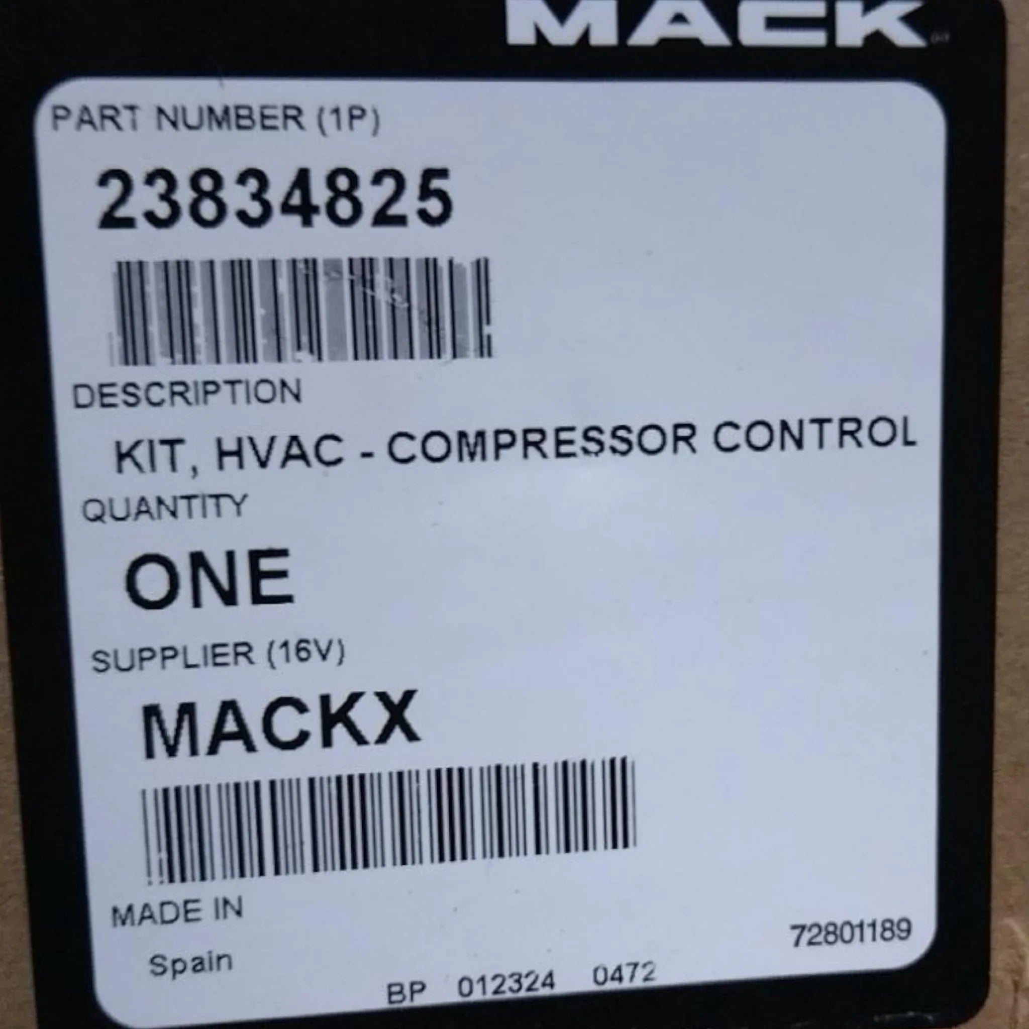 23834825 Genuine Volvo Control Unit - Truck To Trailer