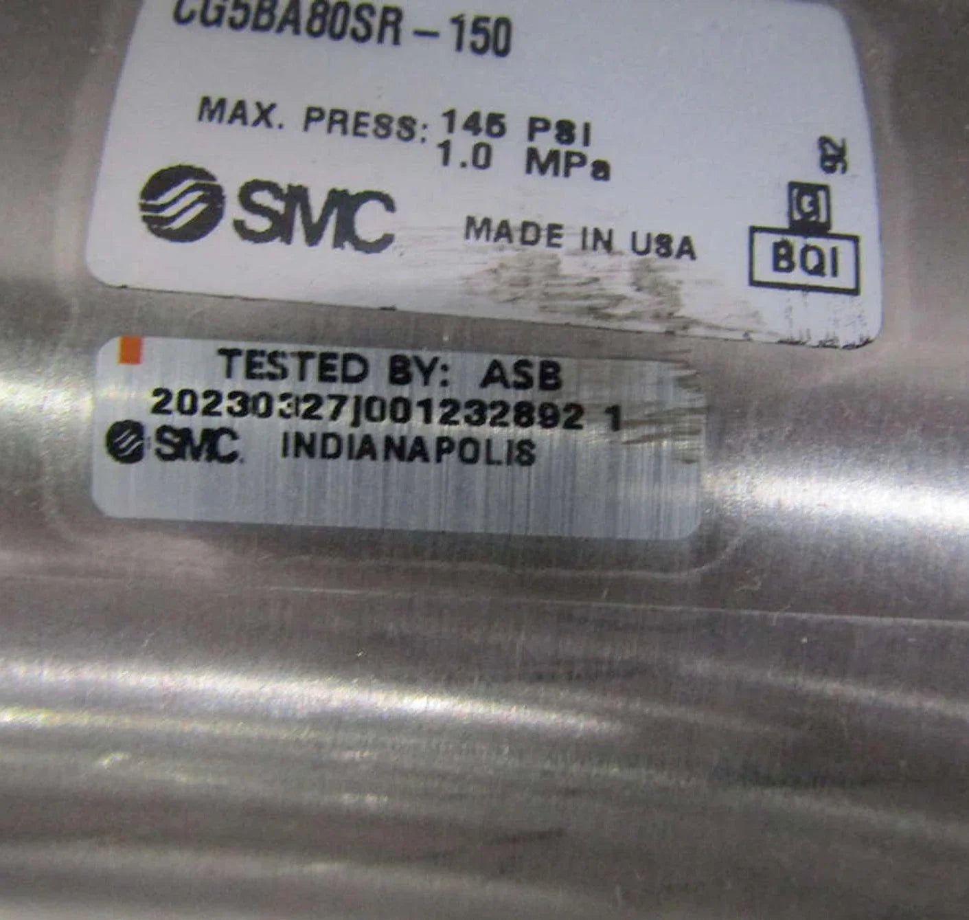 CG5BA80SR-150 SMC Double-Acting Pneumatic Cylinder CG5 Series