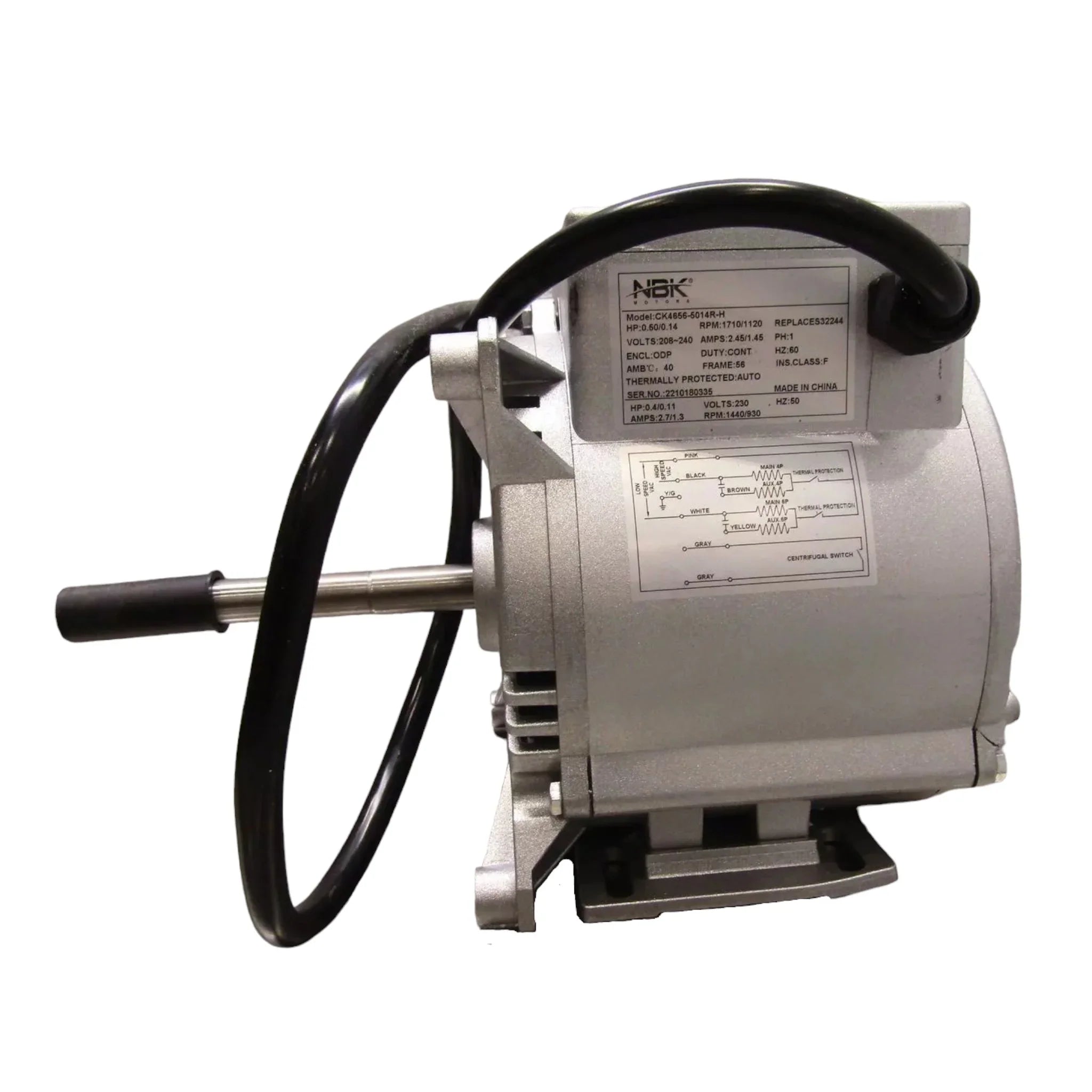 CK4656-5014R-H NBK Motors Blower Motor