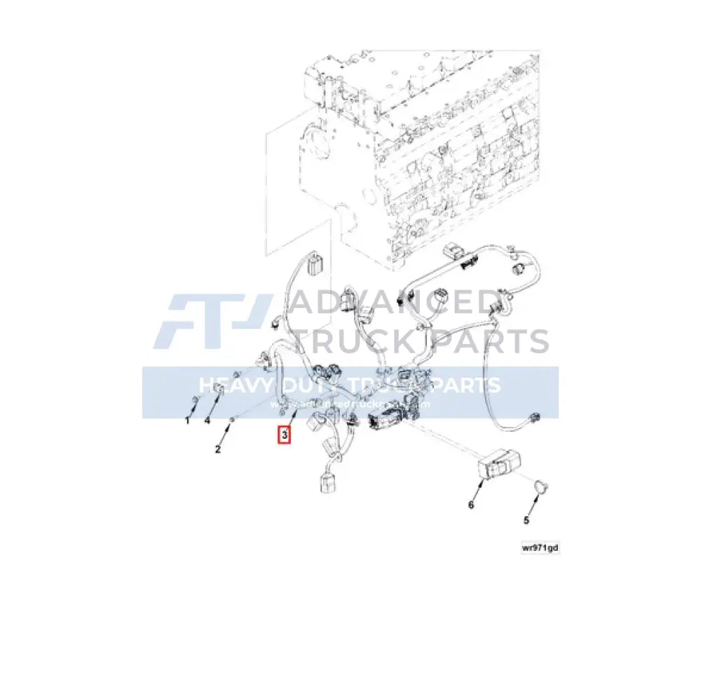 Cummins ECM Wiring Harness - Engine Wiring Harnesses