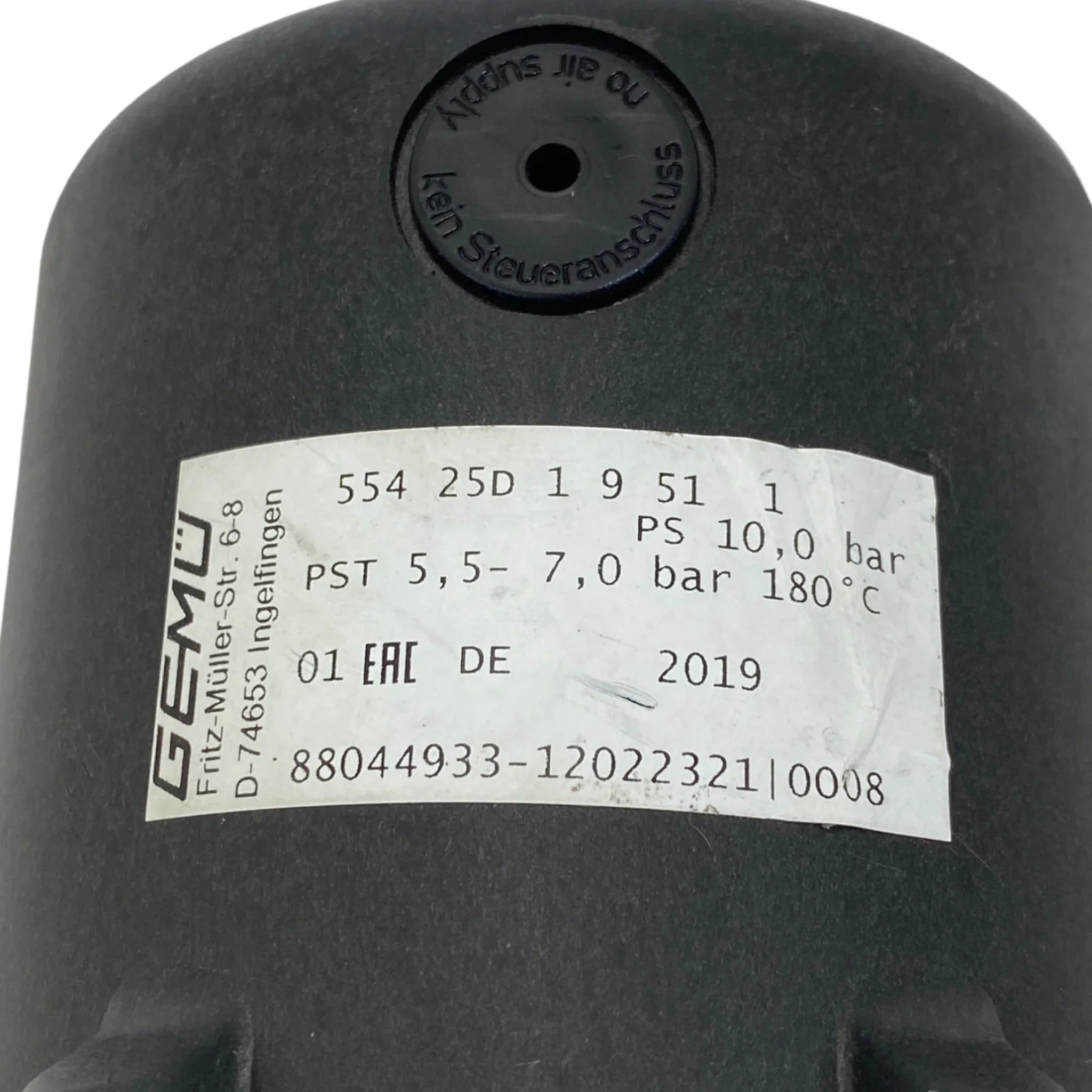 D-74653 554 25D 1 9 51 1 Gemu 2-1/2