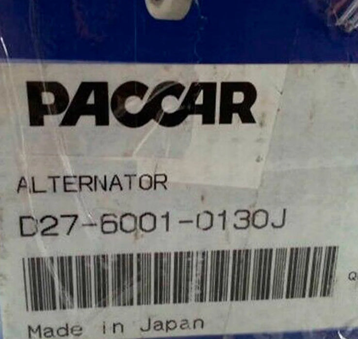 D27-6001-0130 Genuine Paccar Alternator 12V 130A