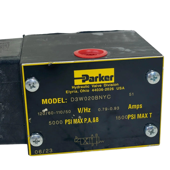 02391087 Genuine Parker Hydraulic Valve Division