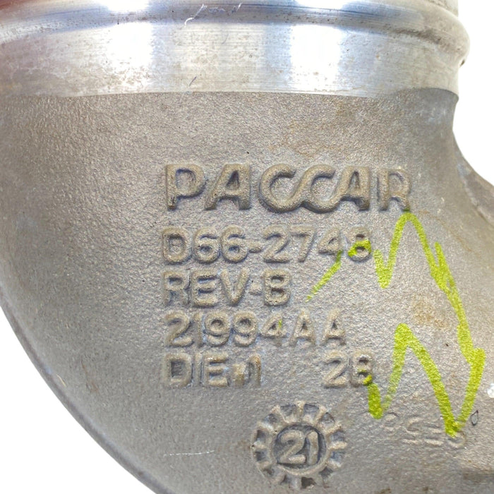 D66-2748 Genuine Paccar CAC Hot Elbow Pipe - ADVANCED TRUCK PARTS