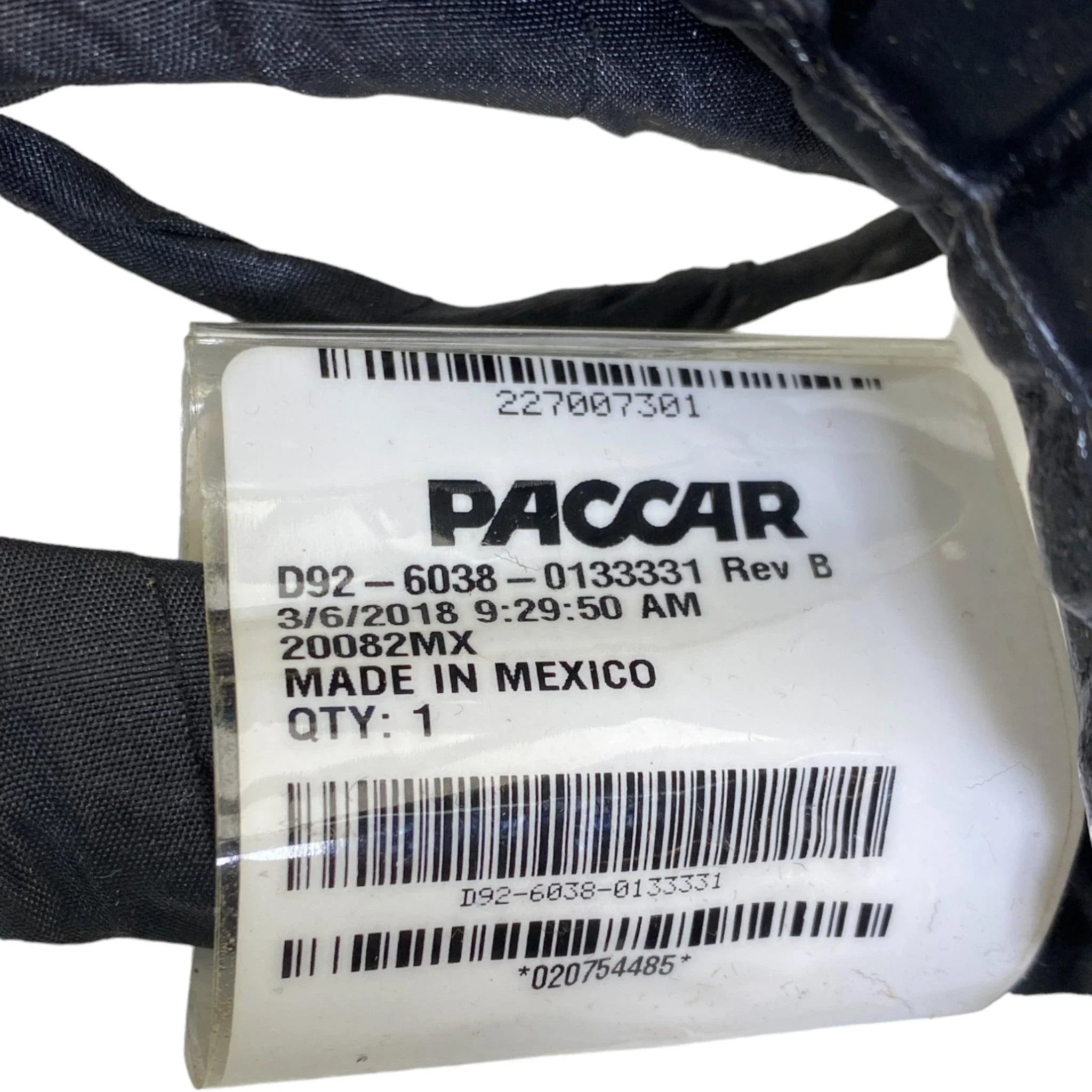 D9260380133331 Genuine Paccar Engine Wiring Harness