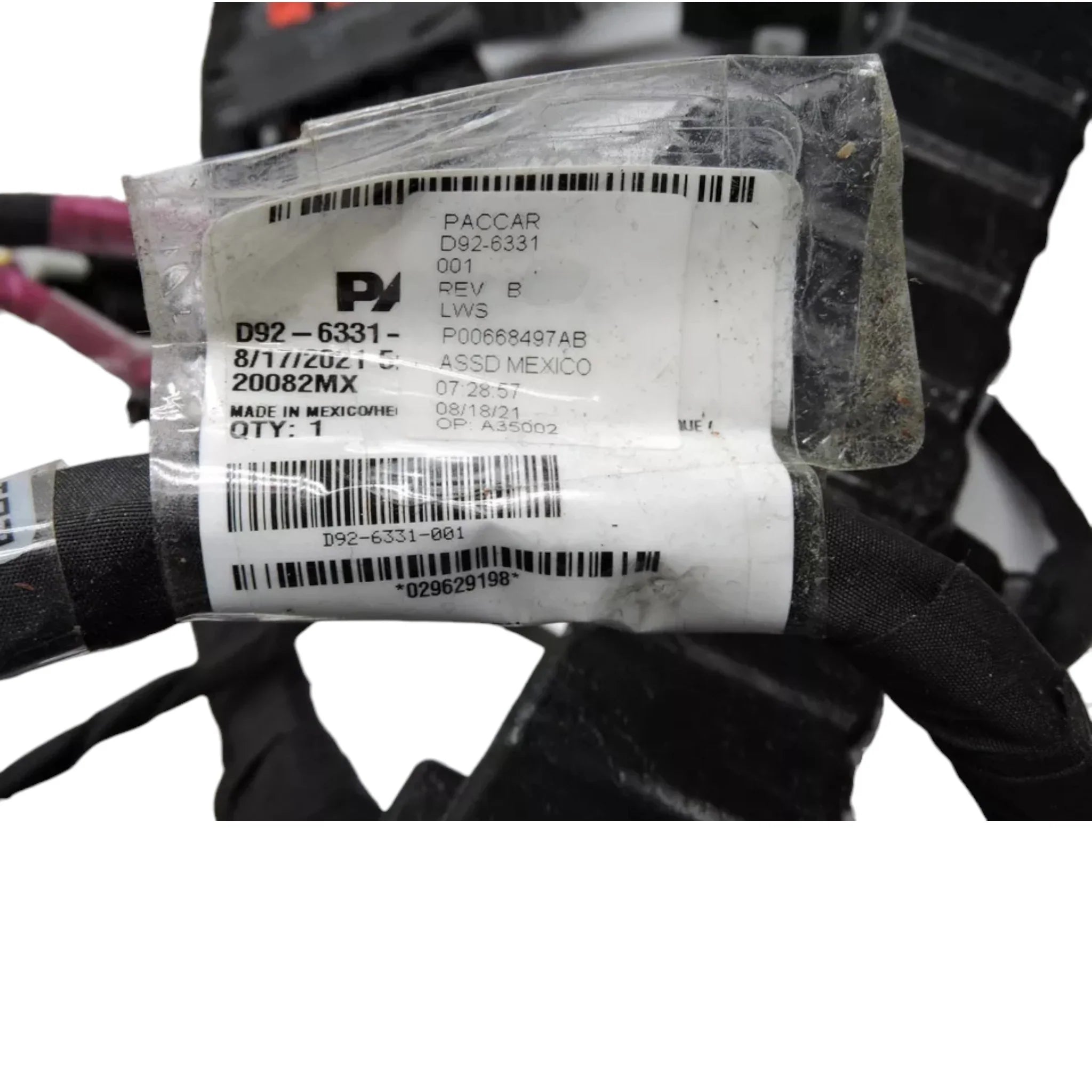 D926331001 Paccar Wiring Harness