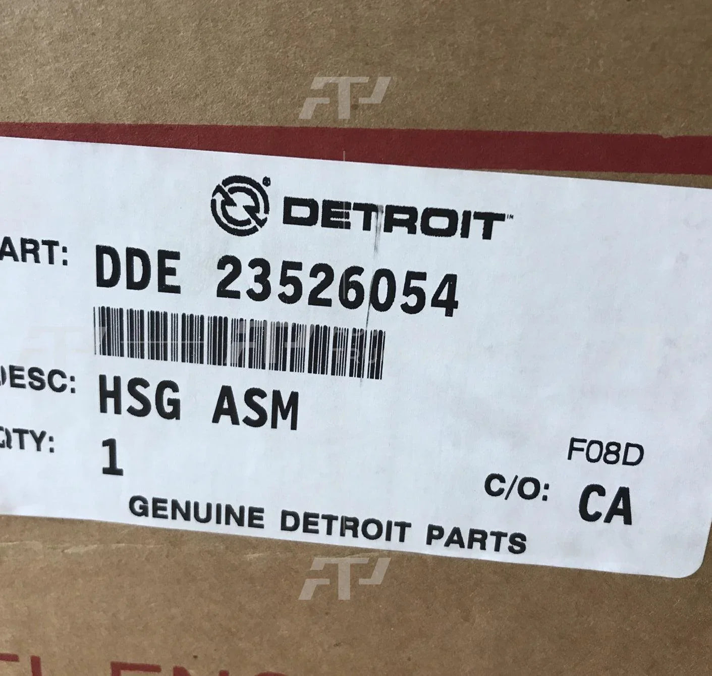 DDE 23526054 Genuine Detroit Diesel Oil Cooler Housing Assembly Top 60 Series