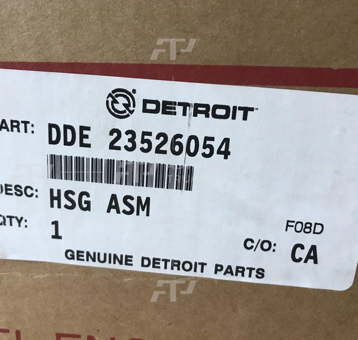 DDE 23526054 Genuine Detroit Diesel Oil Cooler Housing Assembly Top 60 Series