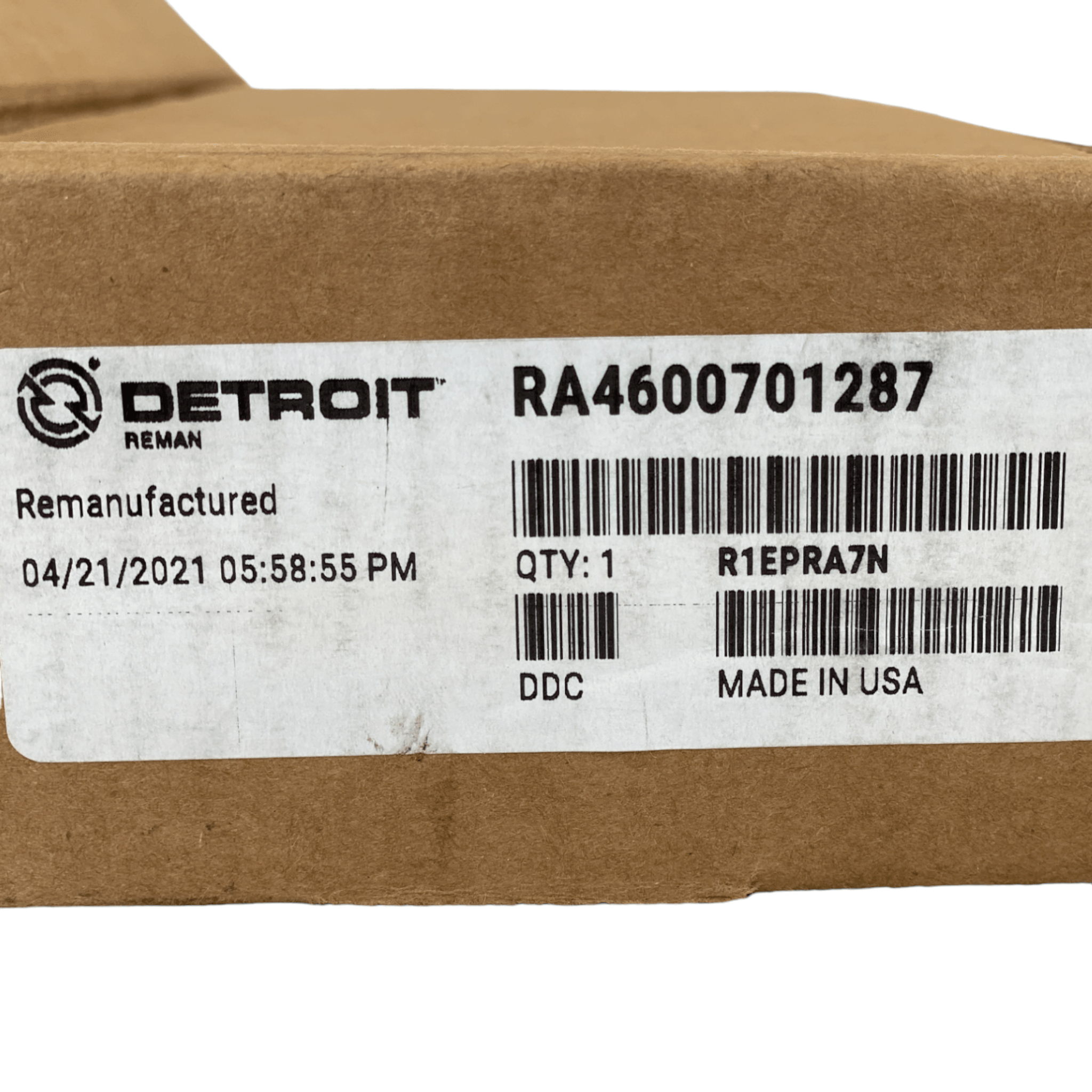 Dde Ra4600701287S Oem Detroit Diesel Fuel Injectors Kit Set Of Six 6 For Dd13 - ADVANCED TRUCK PARTS