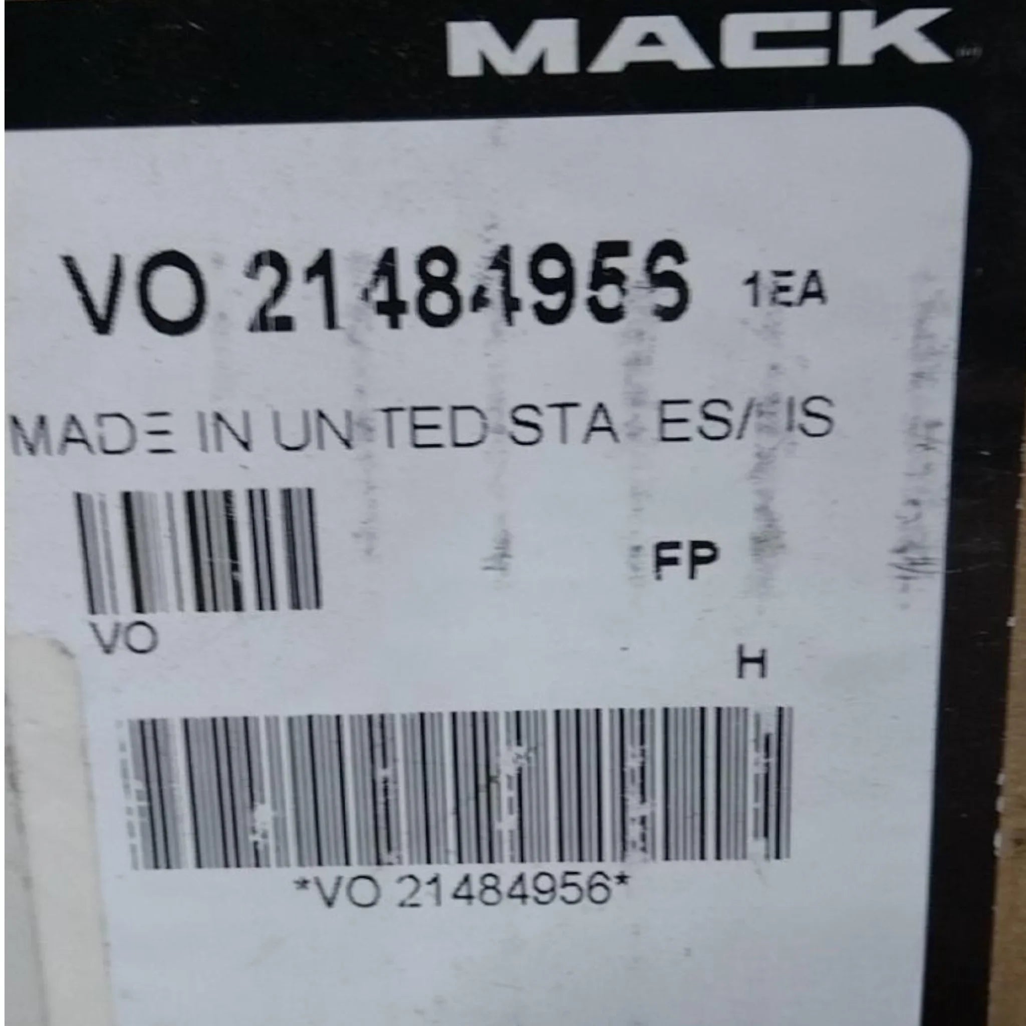 21484956 Genuine Mack Air Cylinder - Truck To Trailer