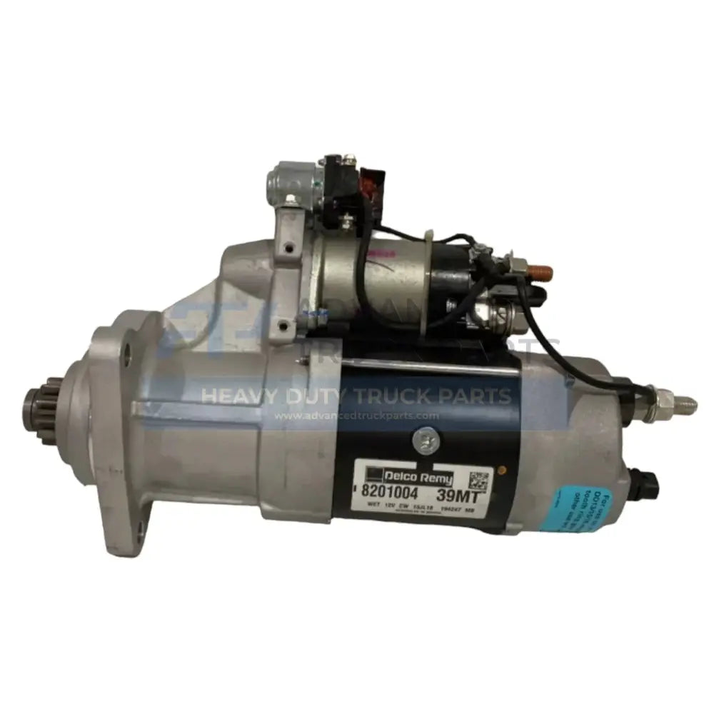 61000704 Delco Remy Starter Motor 11 Teeth 39Mt 12V