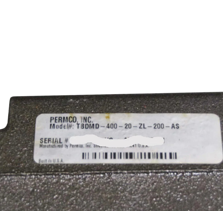 DMD-400-20-ZL-200 Genuine Permco Hydraulic Dump Pump DM-400