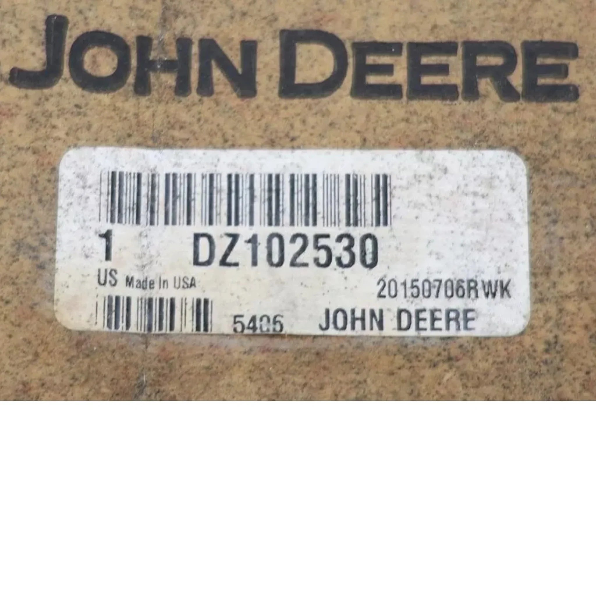 DZ102530 Genuine John Deere DEF Header Sensor