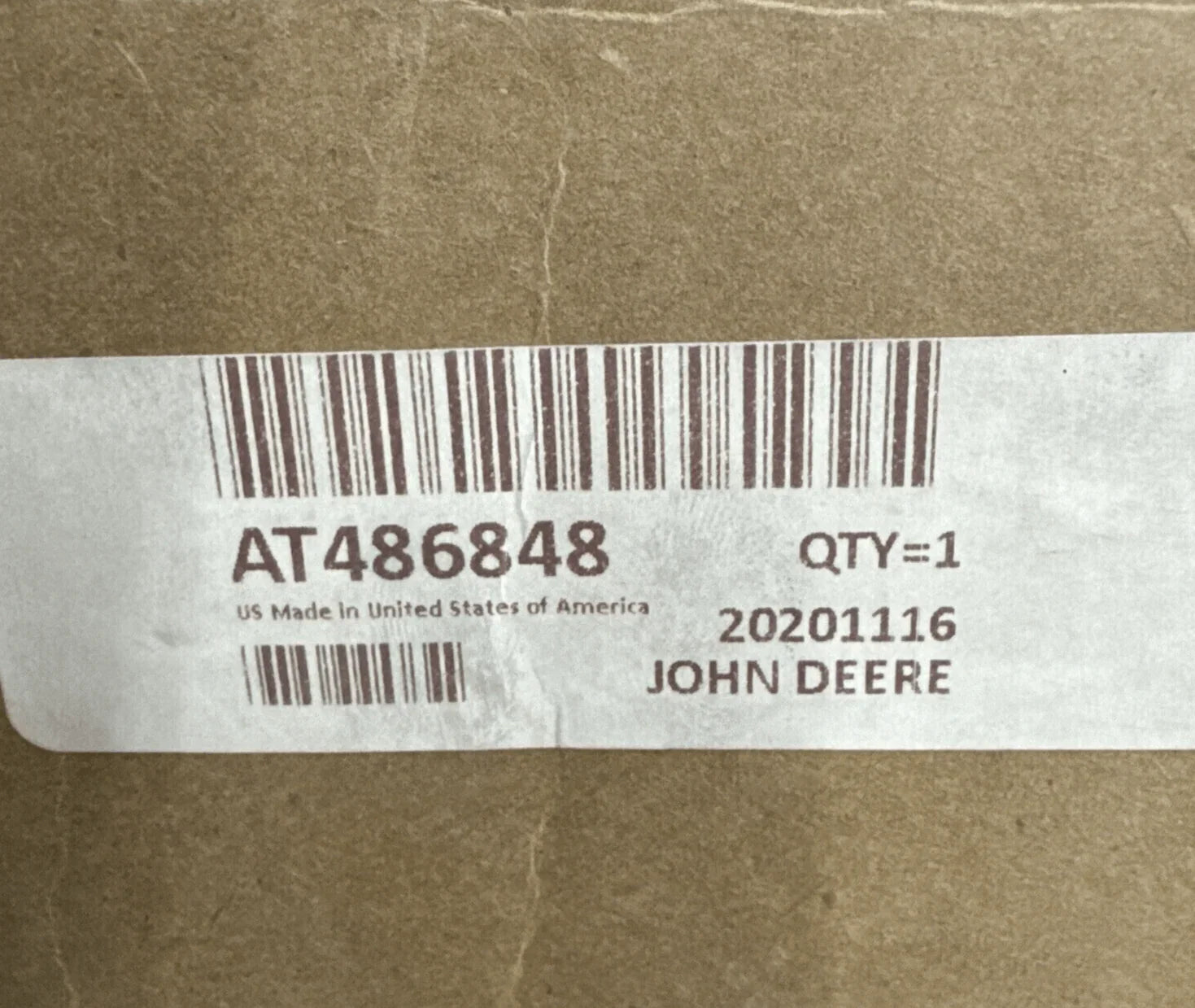 DZ103682 Genuine John Deere DEF Tank Header Assembly