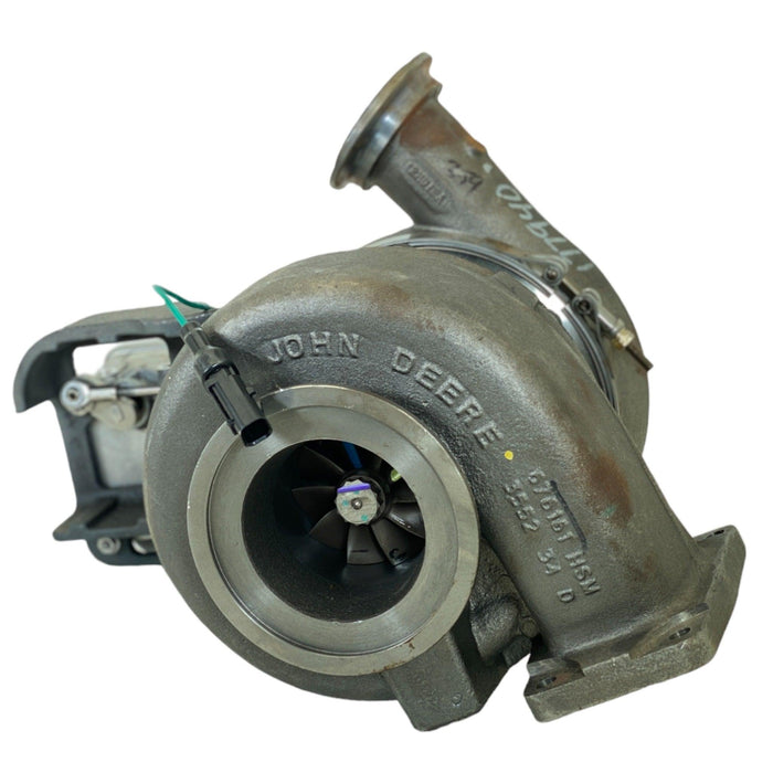 DZ104283 Genuine John Deere Turbocharger S430 With Actuator - ADVANCED TRUCK PARTS