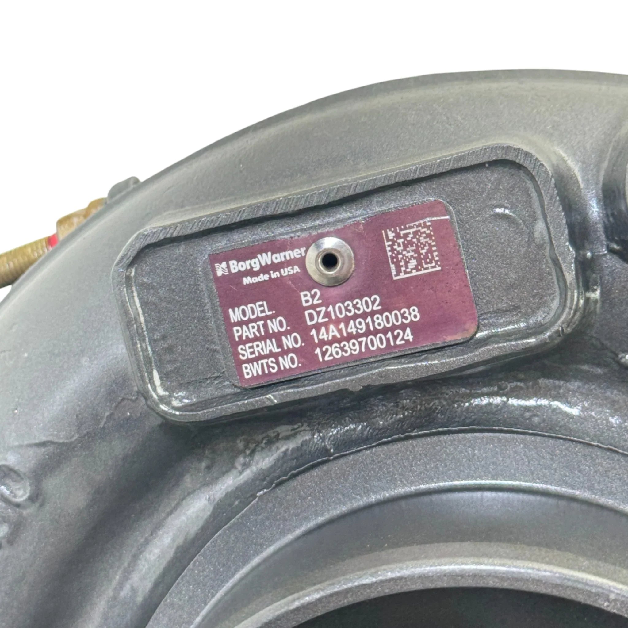 DZ114776 Genuine John Deere Turbocharger With Actuator